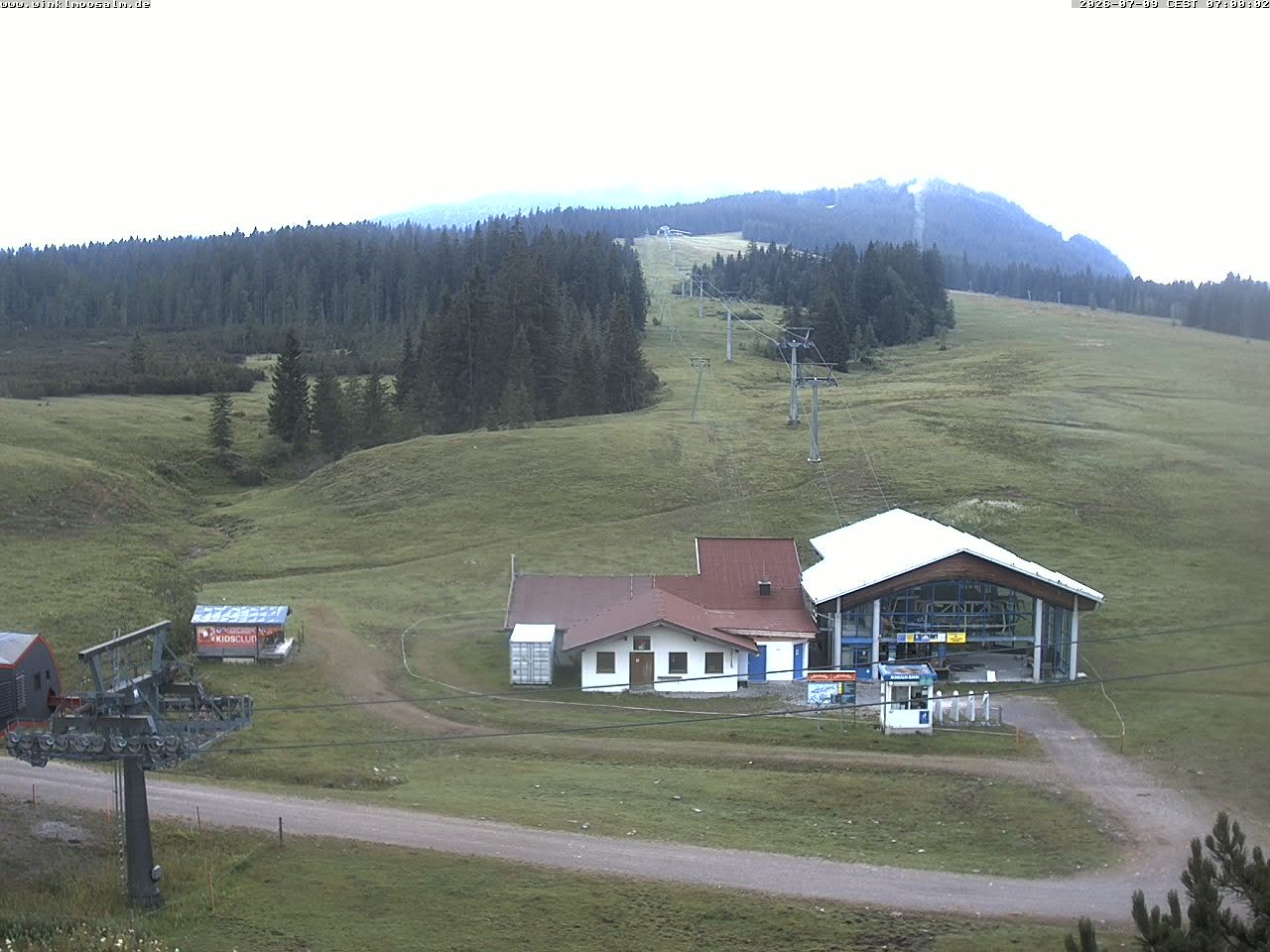 Archiv Foto Webcam Ausblick Winklmoosalm auf Rossalm-Lift
