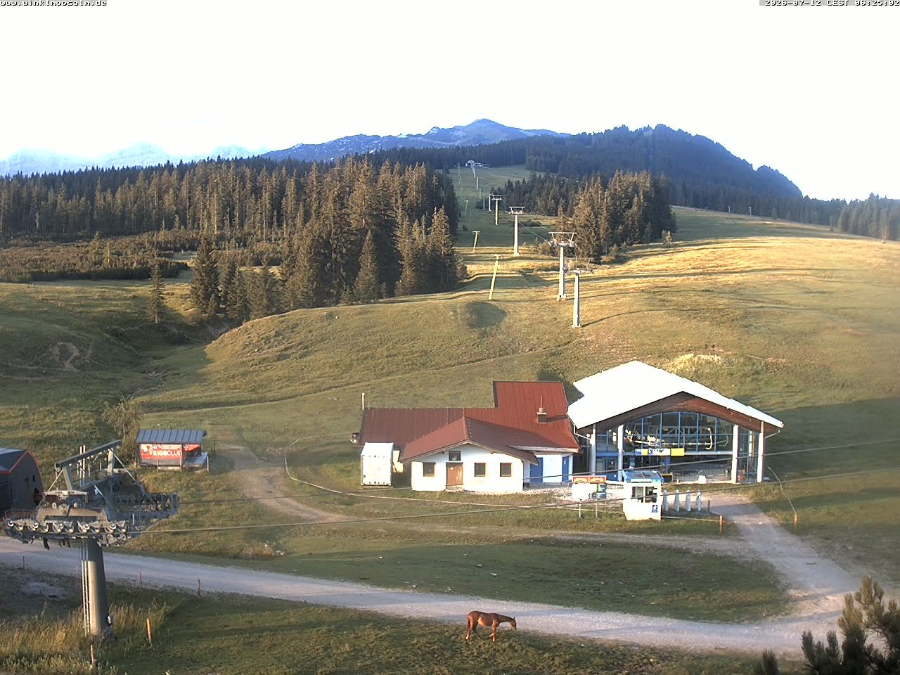 Archiv Foto Webcam Ausblick Winklmoosalm auf Rossalm-Lift
