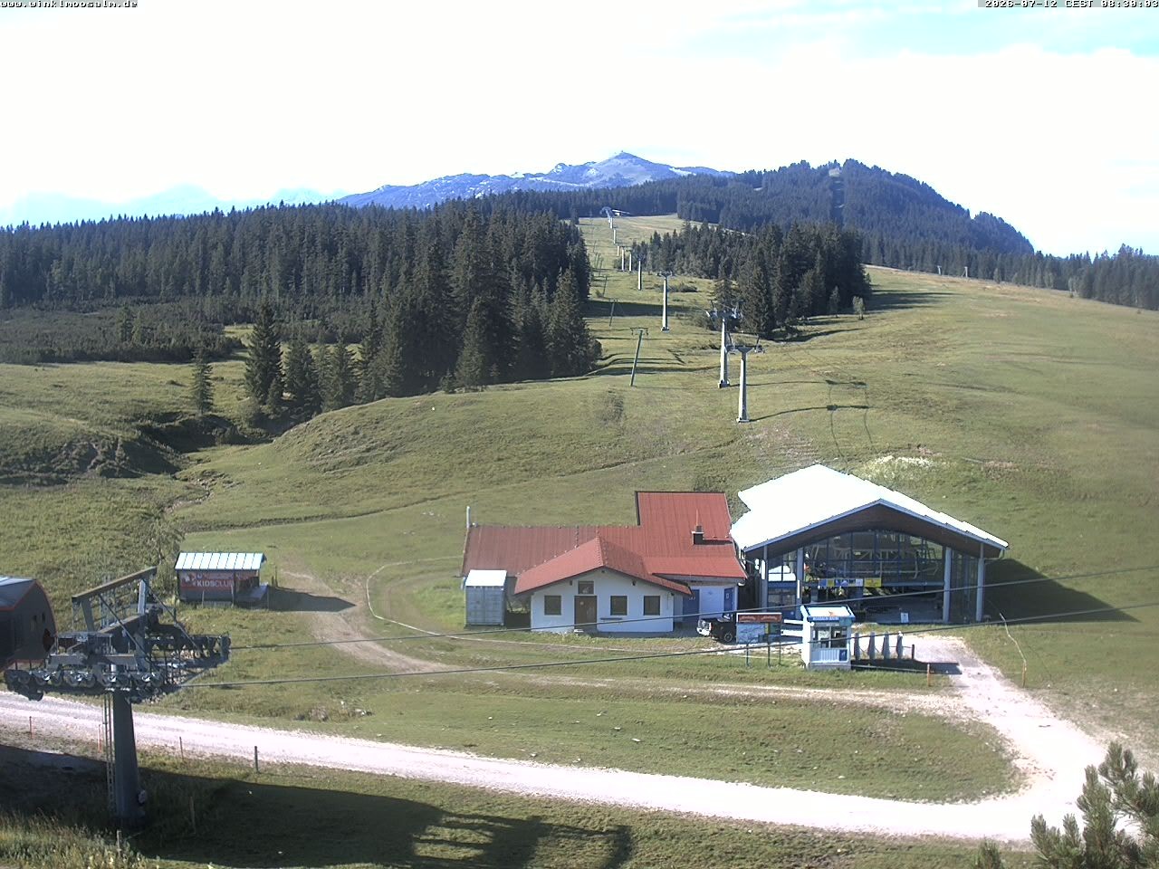 Archiv Foto Webcam Ausblick Winklmoosalm auf Rossalm-Lift