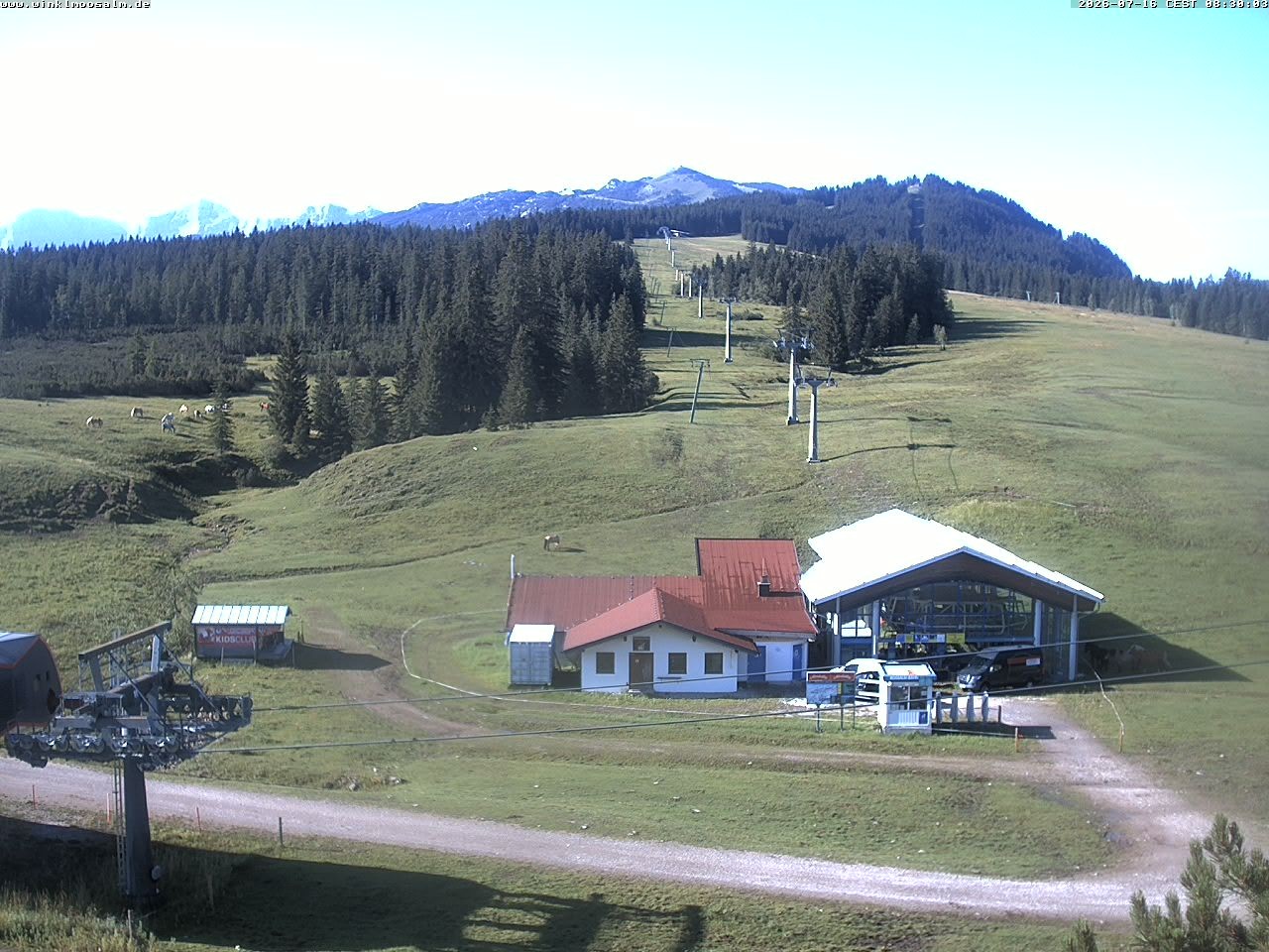Archived image Webcam View of Winklmoosalm