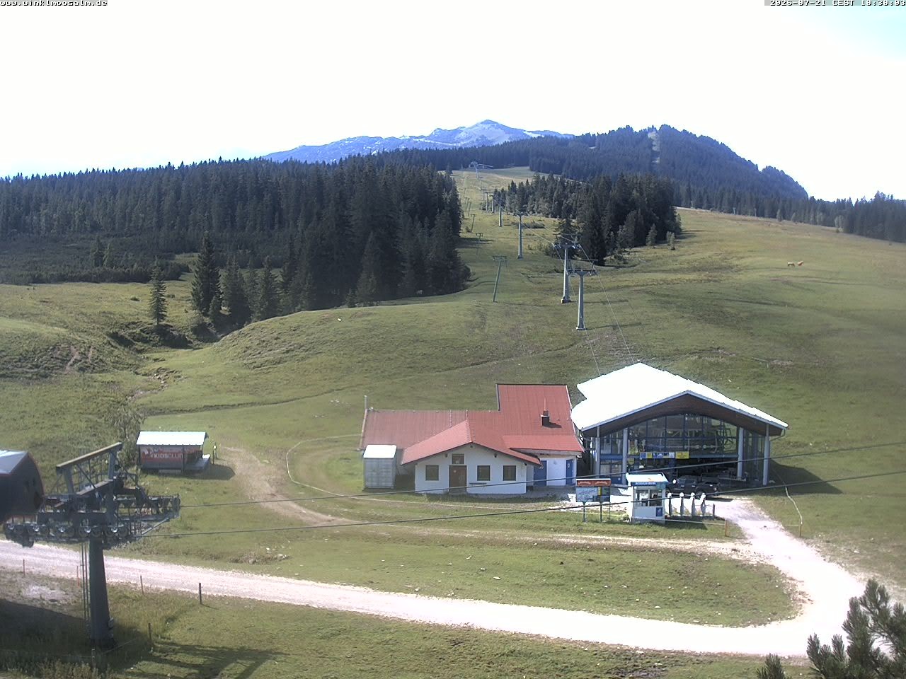 Archiv Foto Webcam Ausblick Winklmoosalm auf Rossalm-Lift