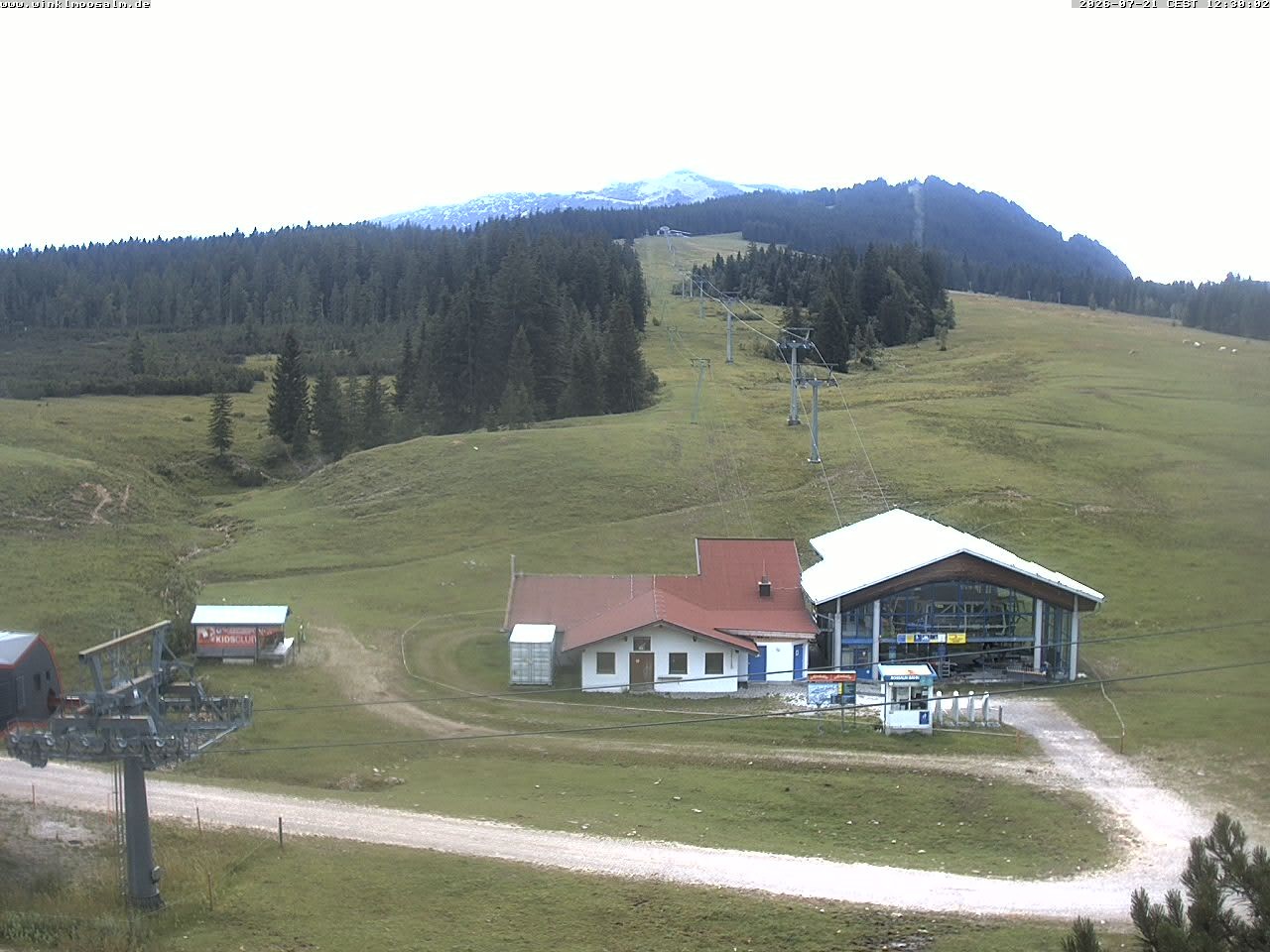 Archiv Foto Webcam Ausblick Winklmoosalm auf Rossalm-Lift