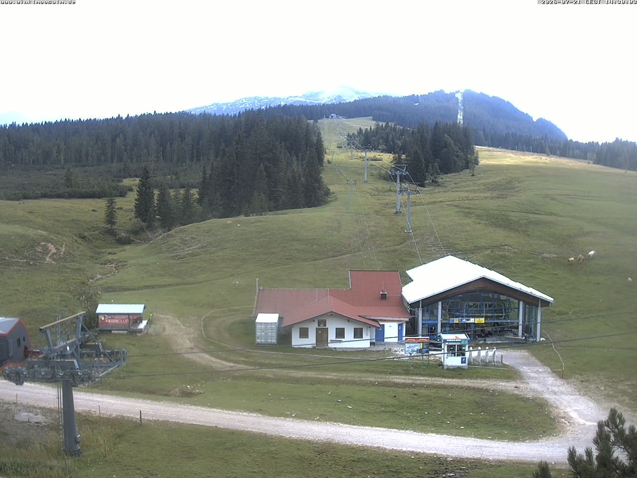 Archiv Foto Webcam Ausblick Winklmoosalm auf Rossalm-Lift
