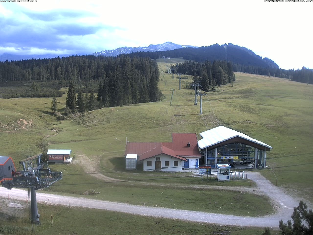 Archiv Foto Webcam Ausblick Winklmoosalm auf Rossalm-Lift