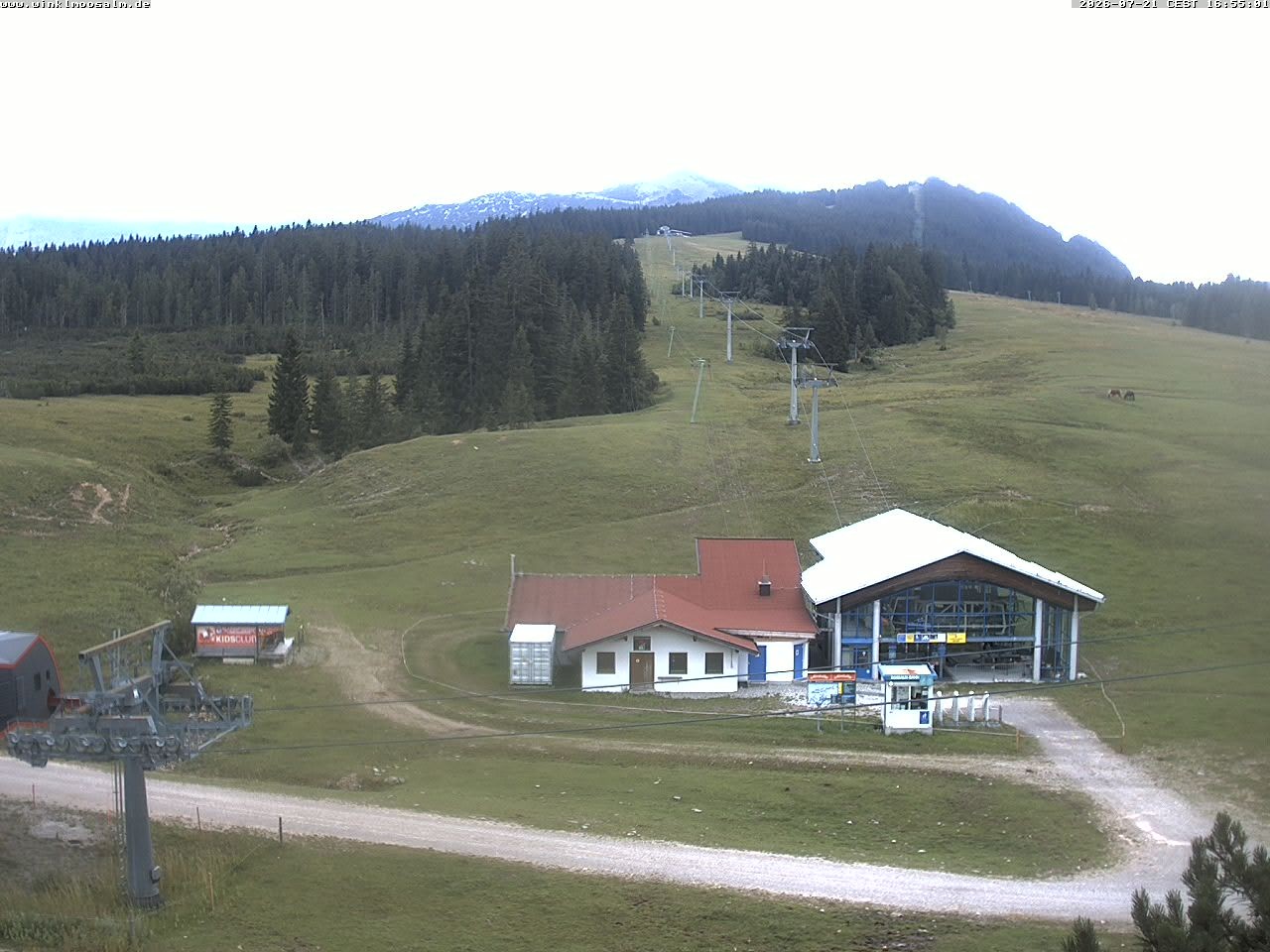 Archiv Foto Webcam Ausblick Winklmoosalm auf Rossalm-Lift