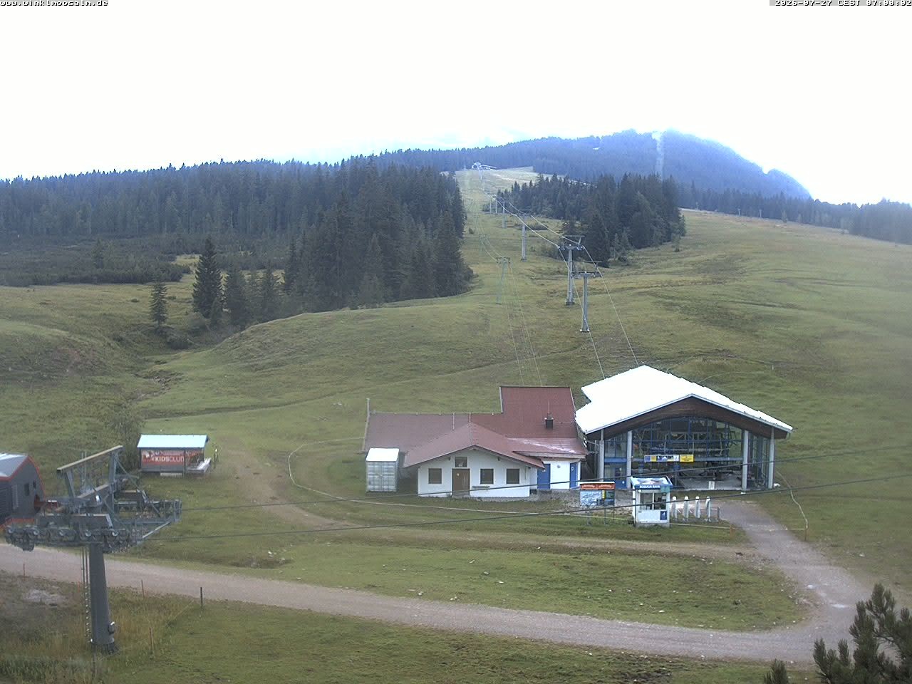 Archiv Foto Webcam Ausblick Winklmoosalm auf Rossalm-Lift