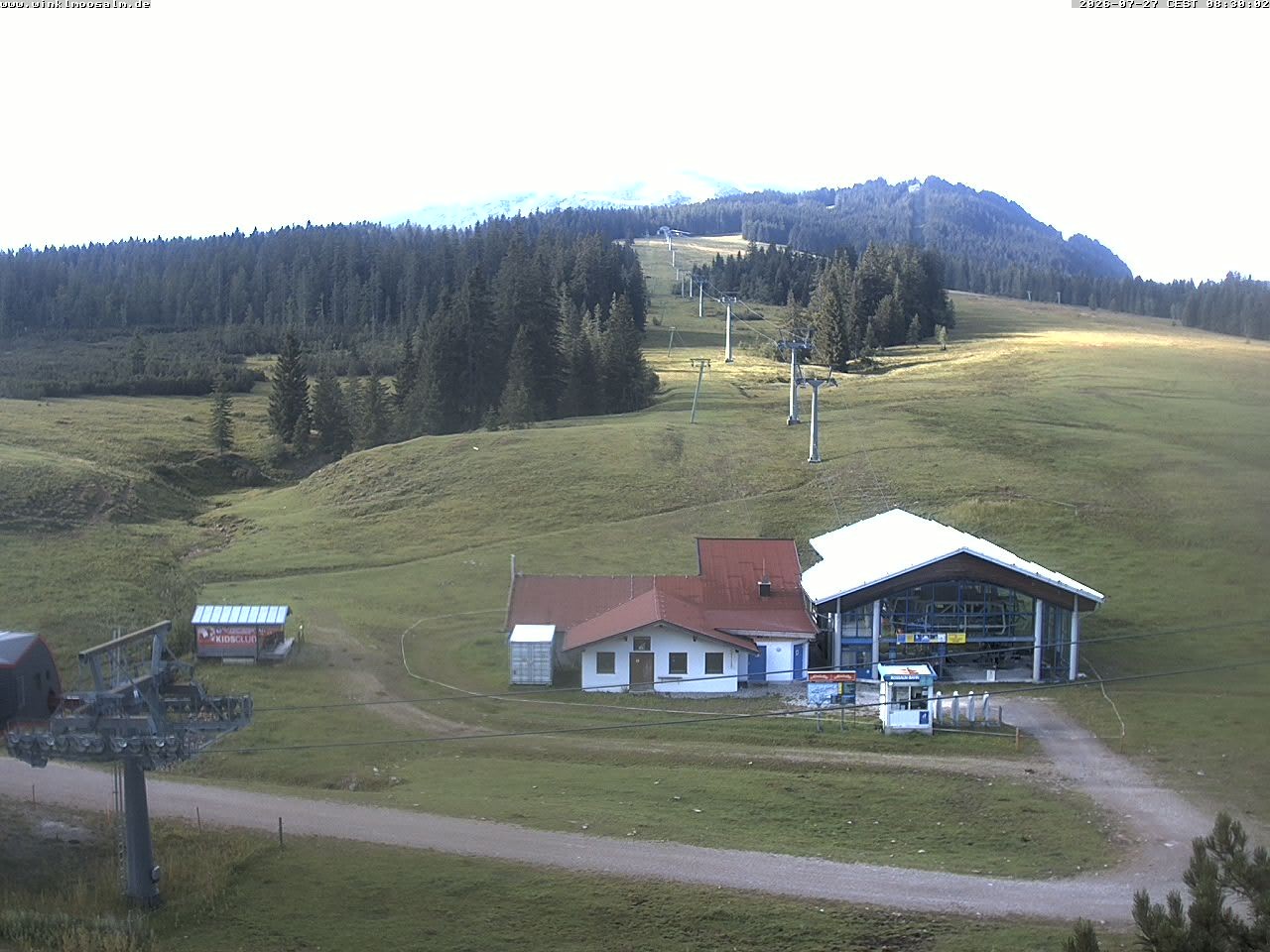 Archiv Foto Webcam Ausblick Winklmoosalm auf Rossalm-Lift
