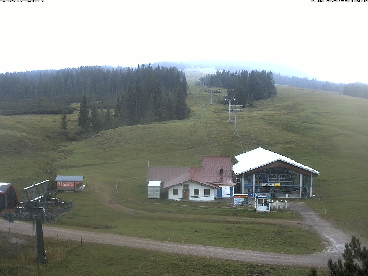 Archiv Foto Webcam Ausblick Winklmoosalm auf Rossalm-Lift