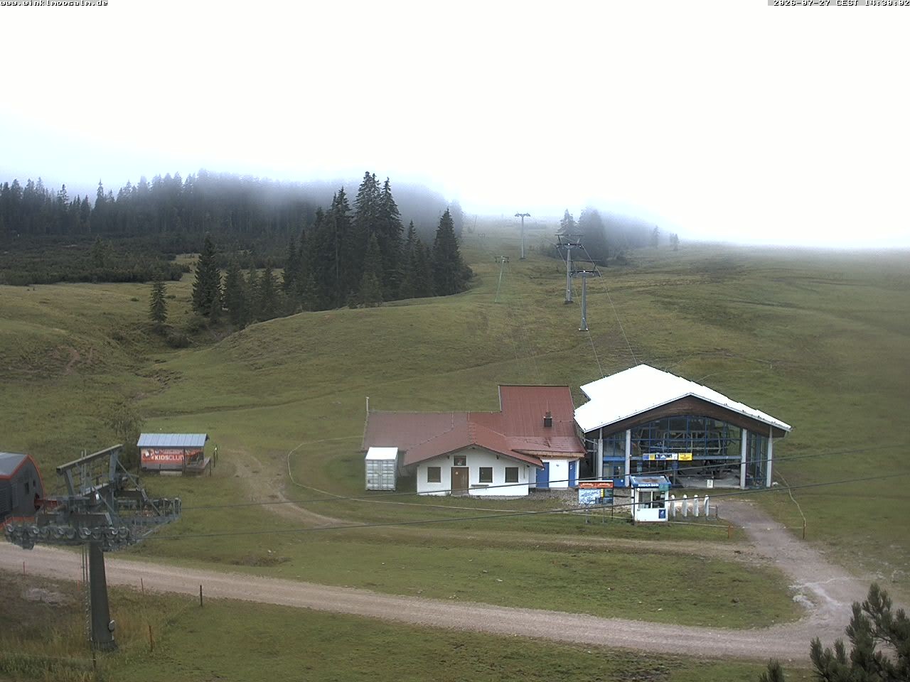 Archiv Foto Webcam Ausblick Winklmoosalm auf Rossalm-Lift
