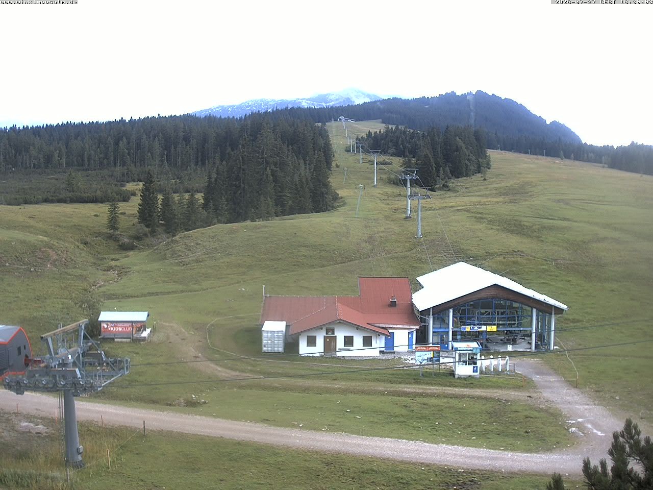 Archiv Foto Webcam Ausblick Winklmoosalm auf Rossalm-Lift
