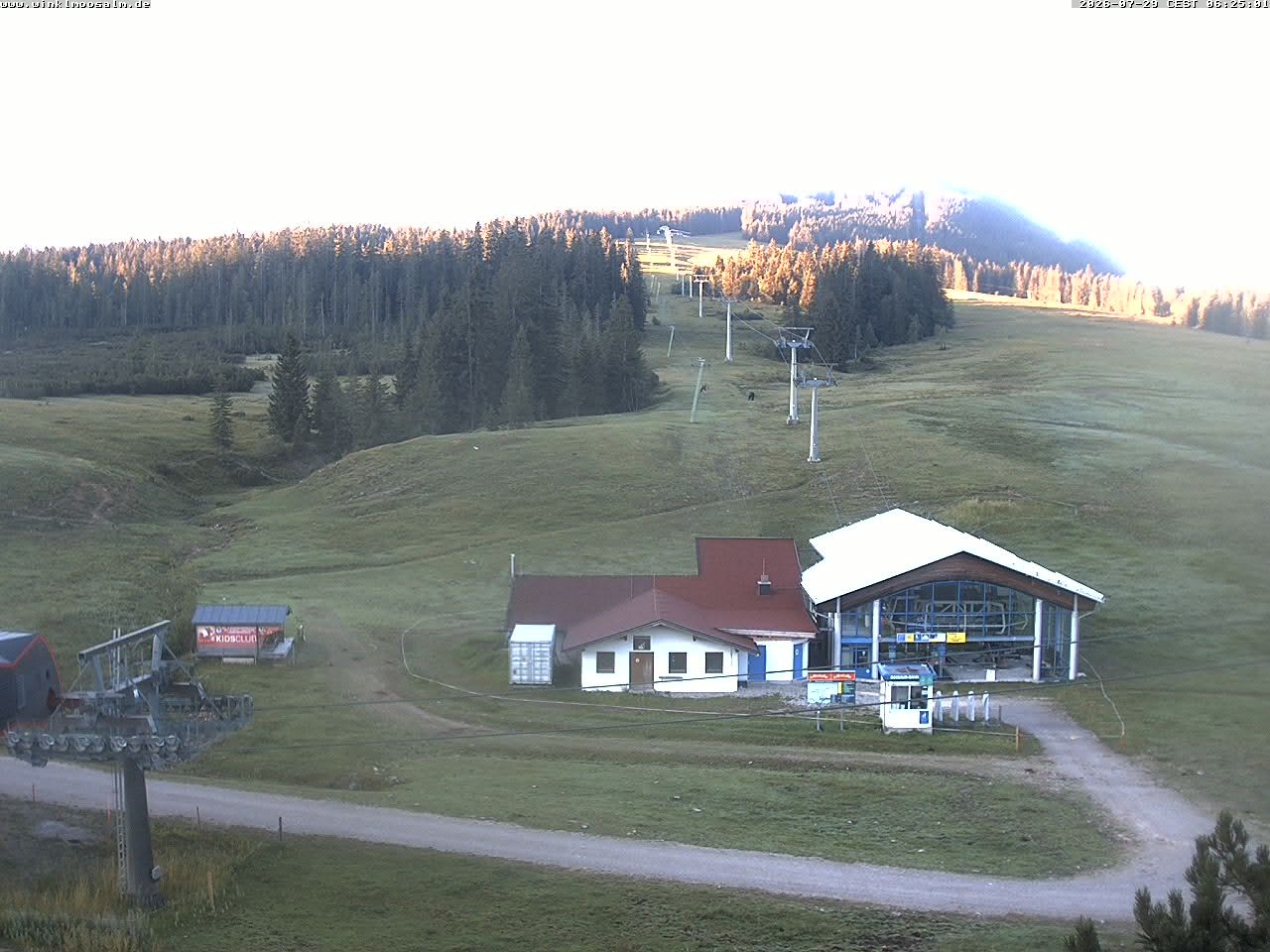 Archiv Foto Webcam Ausblick Winklmoosalm auf Rossalm-Lift
