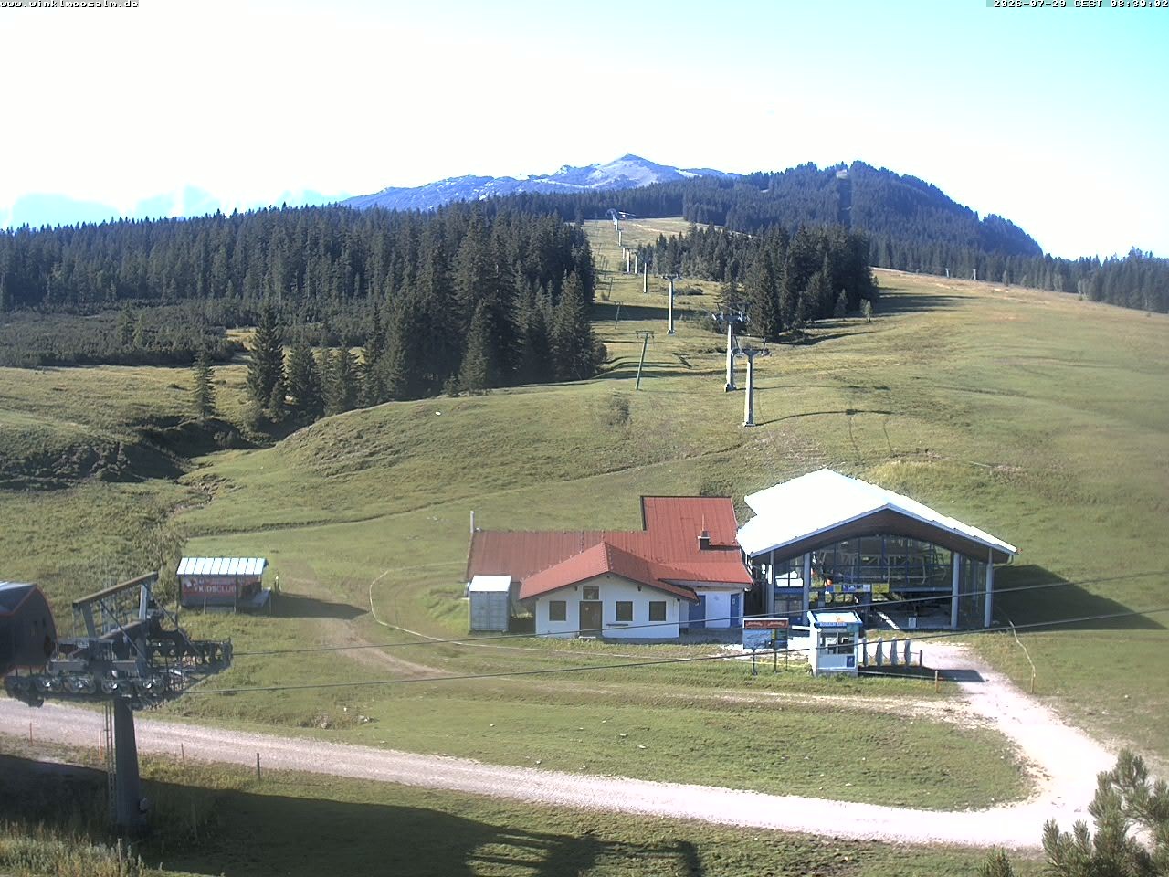 Archiv Foto Webcam Ausblick Winklmoosalm auf Rossalm-Lift