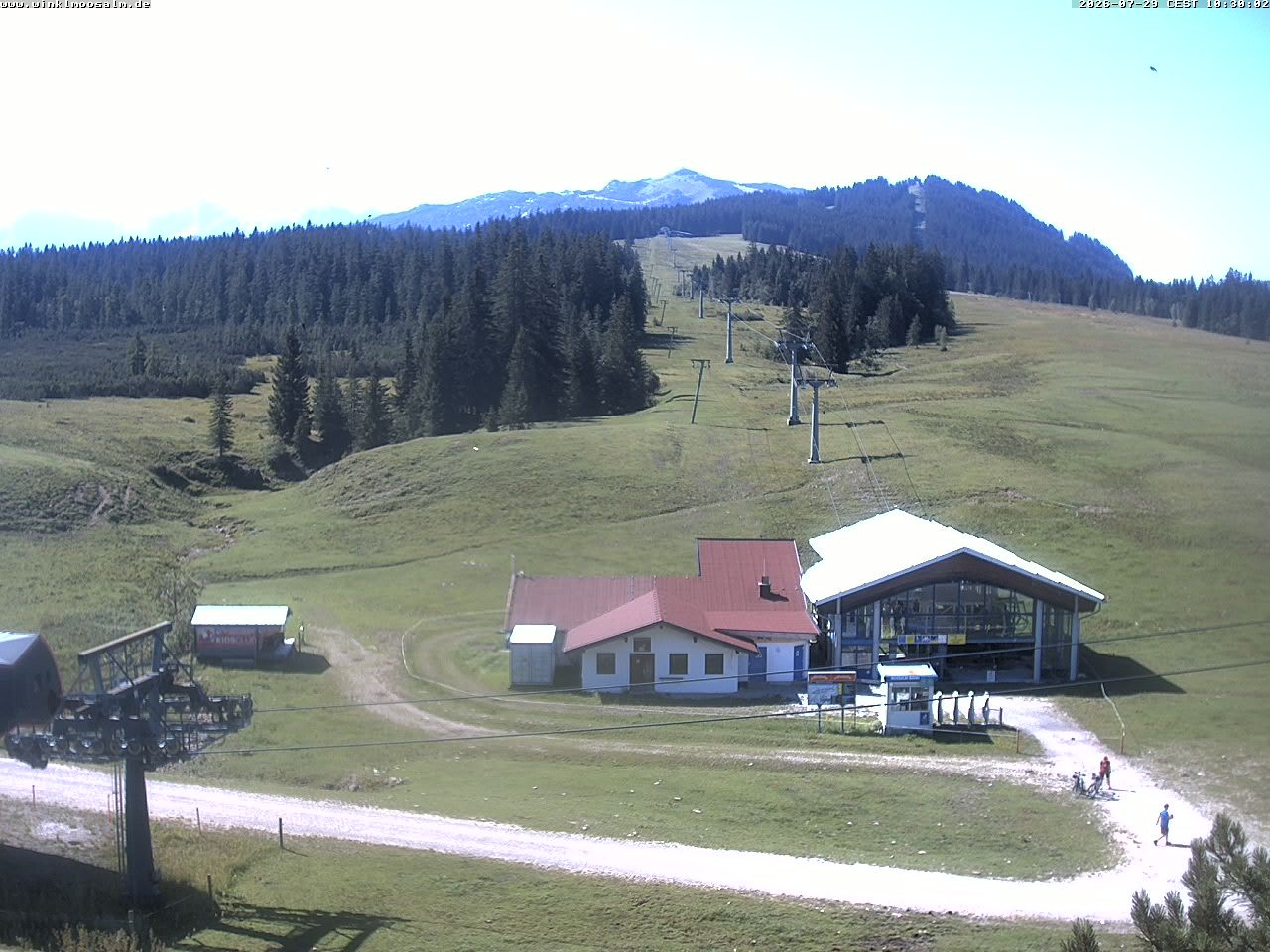 Archiv Foto Webcam Ausblick Winklmoosalm auf Rossalm-Lift