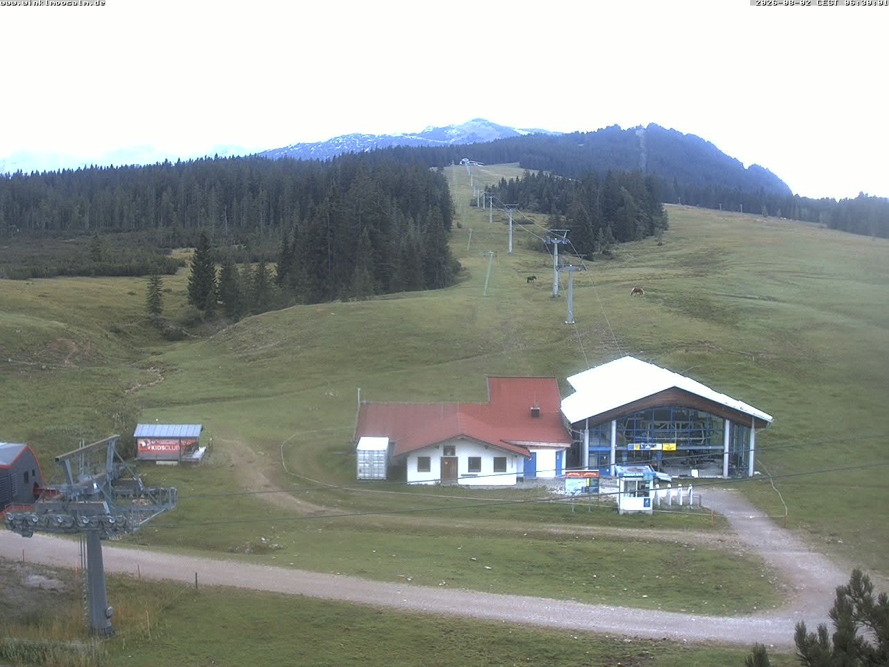 Archiv Foto Webcam Ausblick Winklmoosalm auf Rossalm-Lift