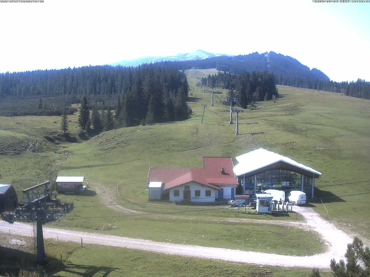 Archiv Foto Webcam Ausblick Winklmoosalm auf Rossalm-Lift