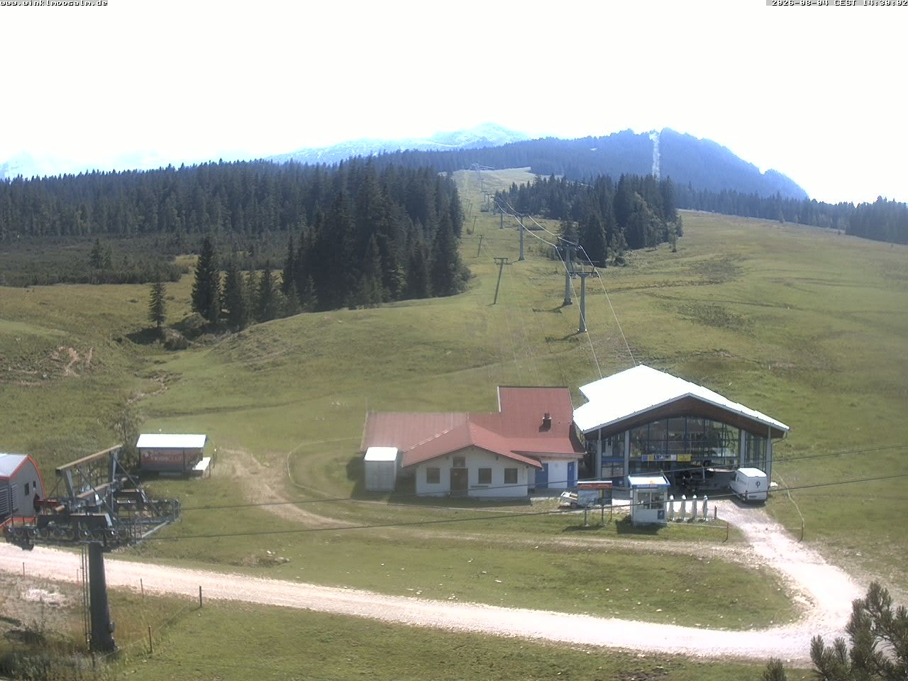 Archiv Foto Webcam Ausblick Winklmoosalm auf Rossalm-Lift