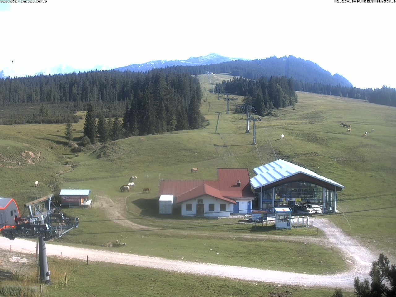 Archiv Foto Webcam Ausblick Winklmoosalm auf Rossalm-Lift