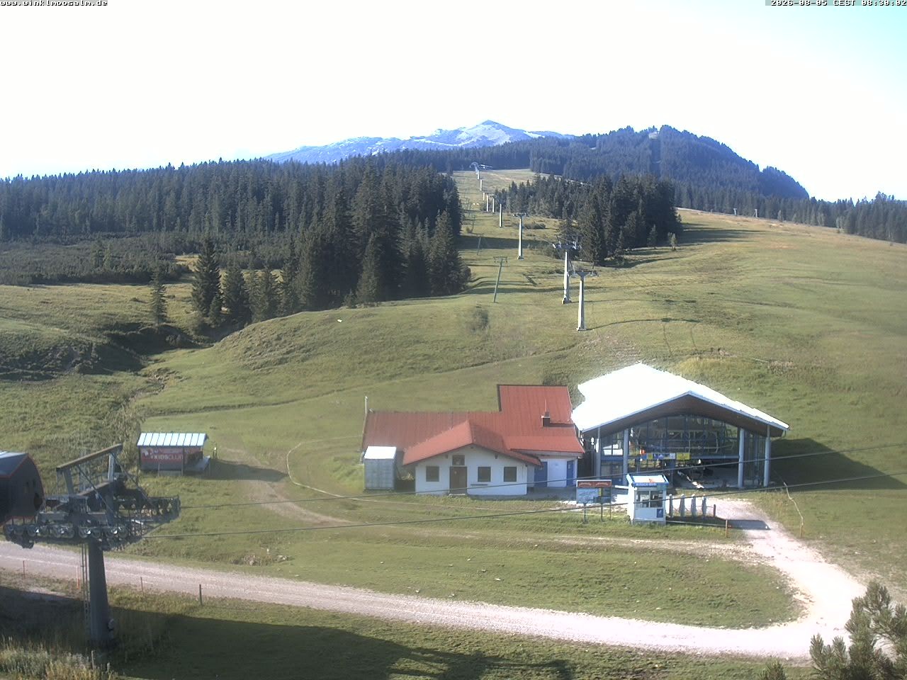 Archiv Foto Webcam Ausblick Winklmoosalm auf Rossalm-Lift