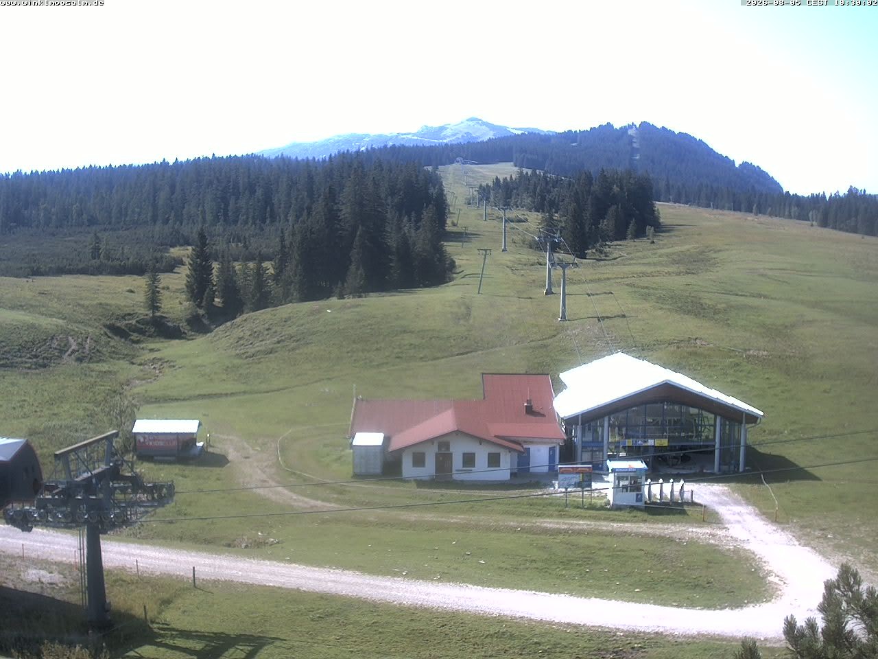 Archiv Foto Webcam Ausblick Winklmoosalm auf Rossalm-Lift