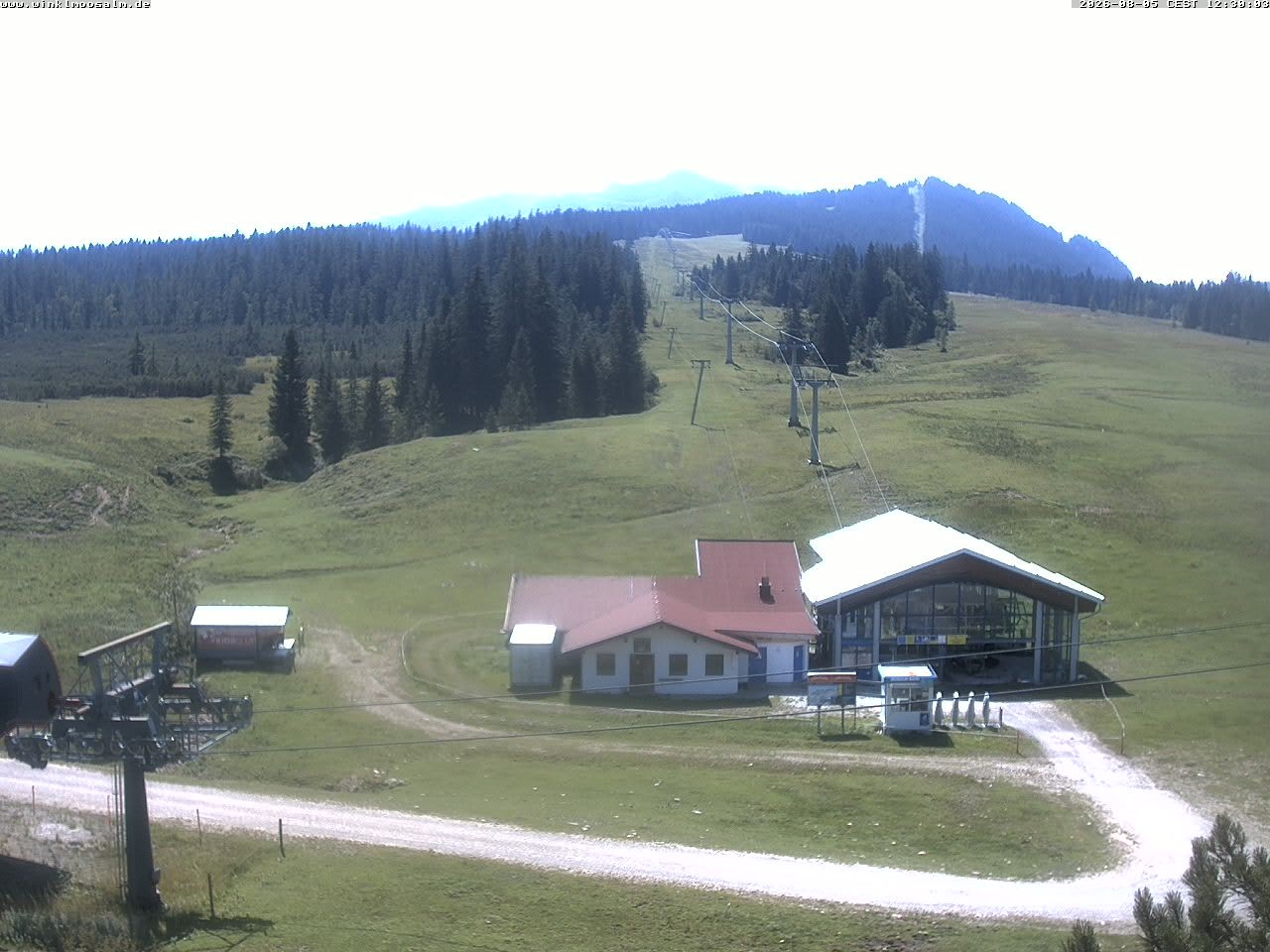 Archiv Foto Webcam Ausblick Winklmoosalm auf Rossalm-Lift