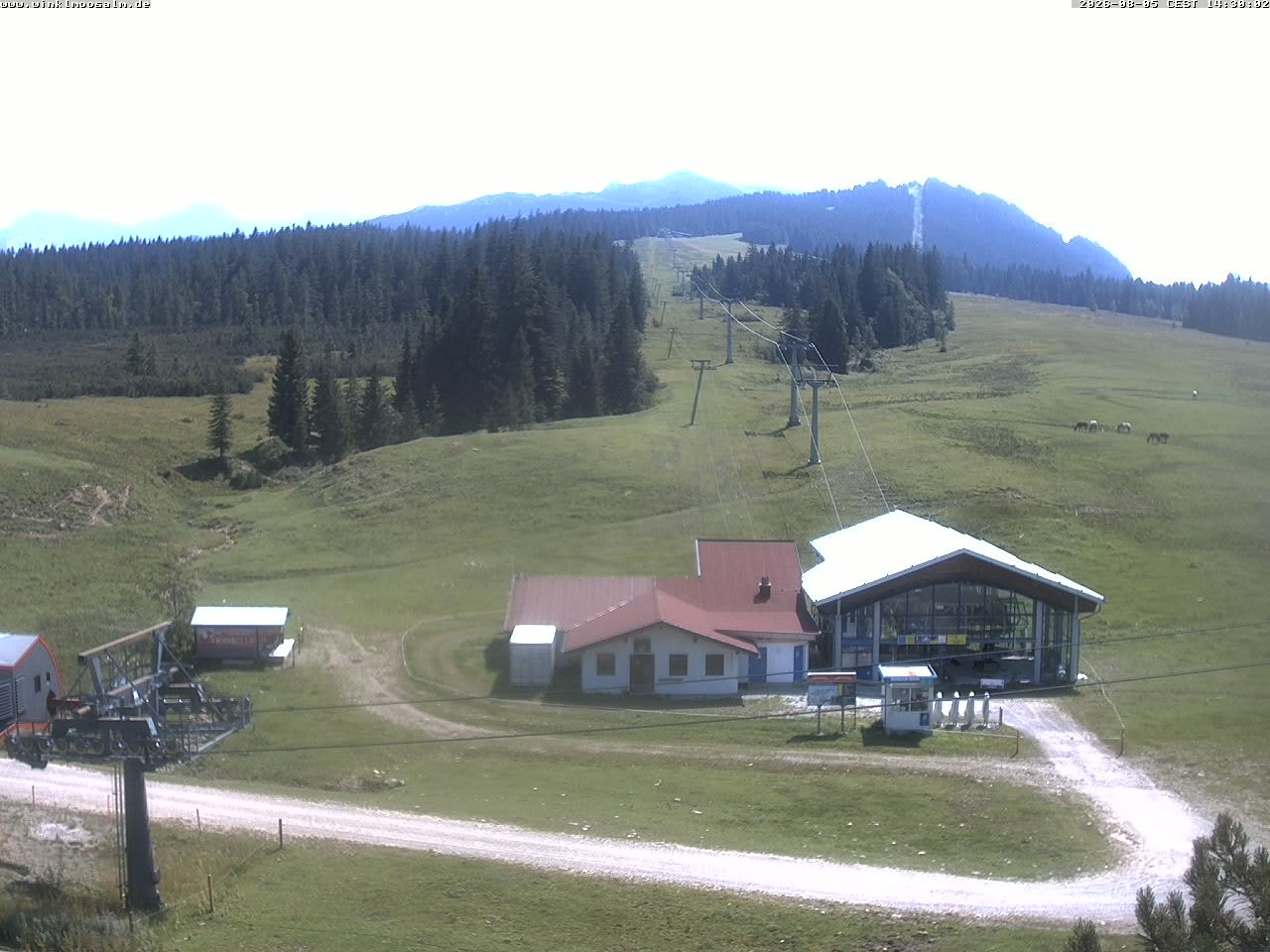 Archiv Foto Webcam Ausblick Winklmoosalm auf Rossalm-Lift