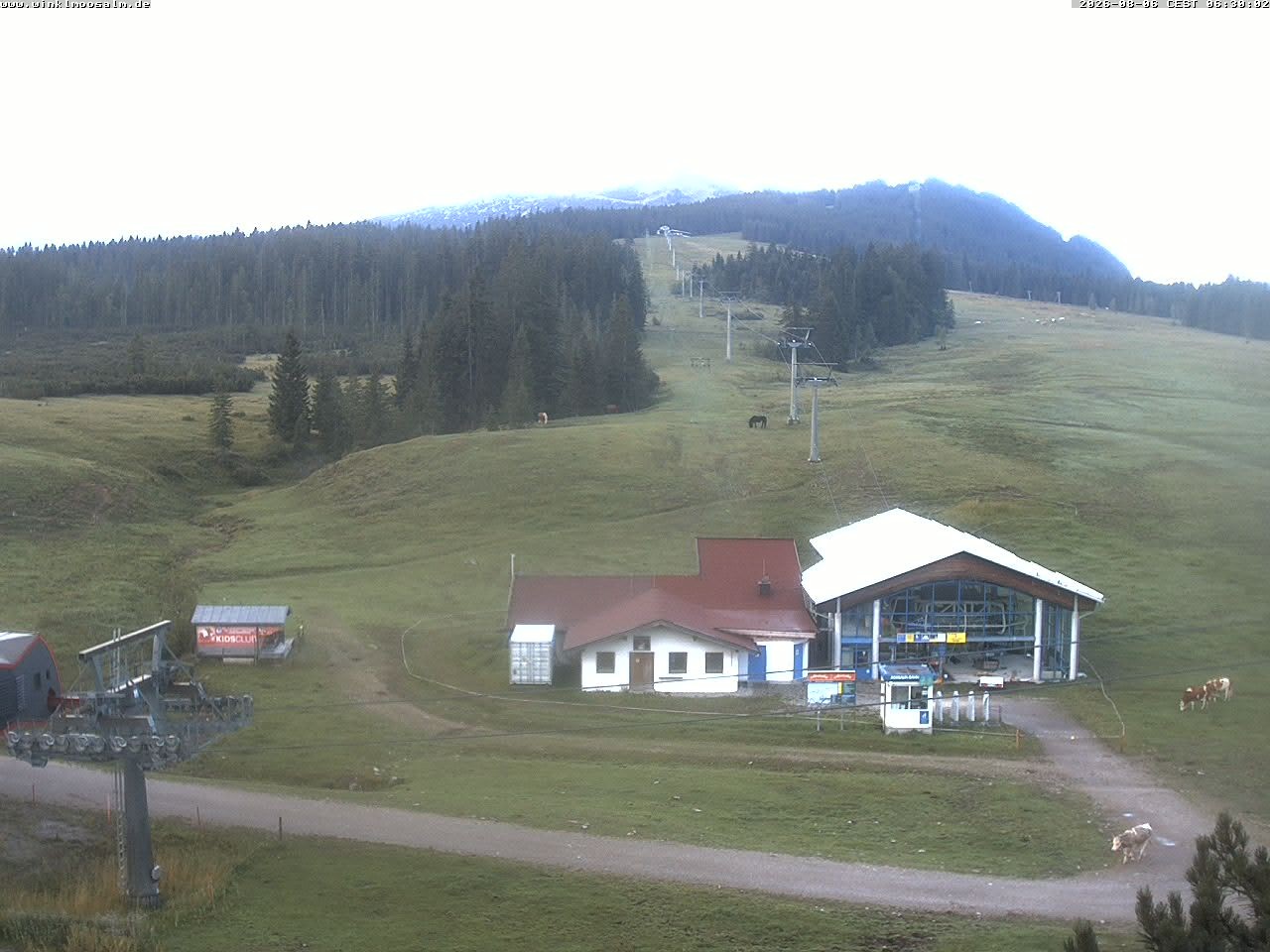 Archiv Foto Webcam Ausblick Winklmoosalm auf Rossalm-Lift