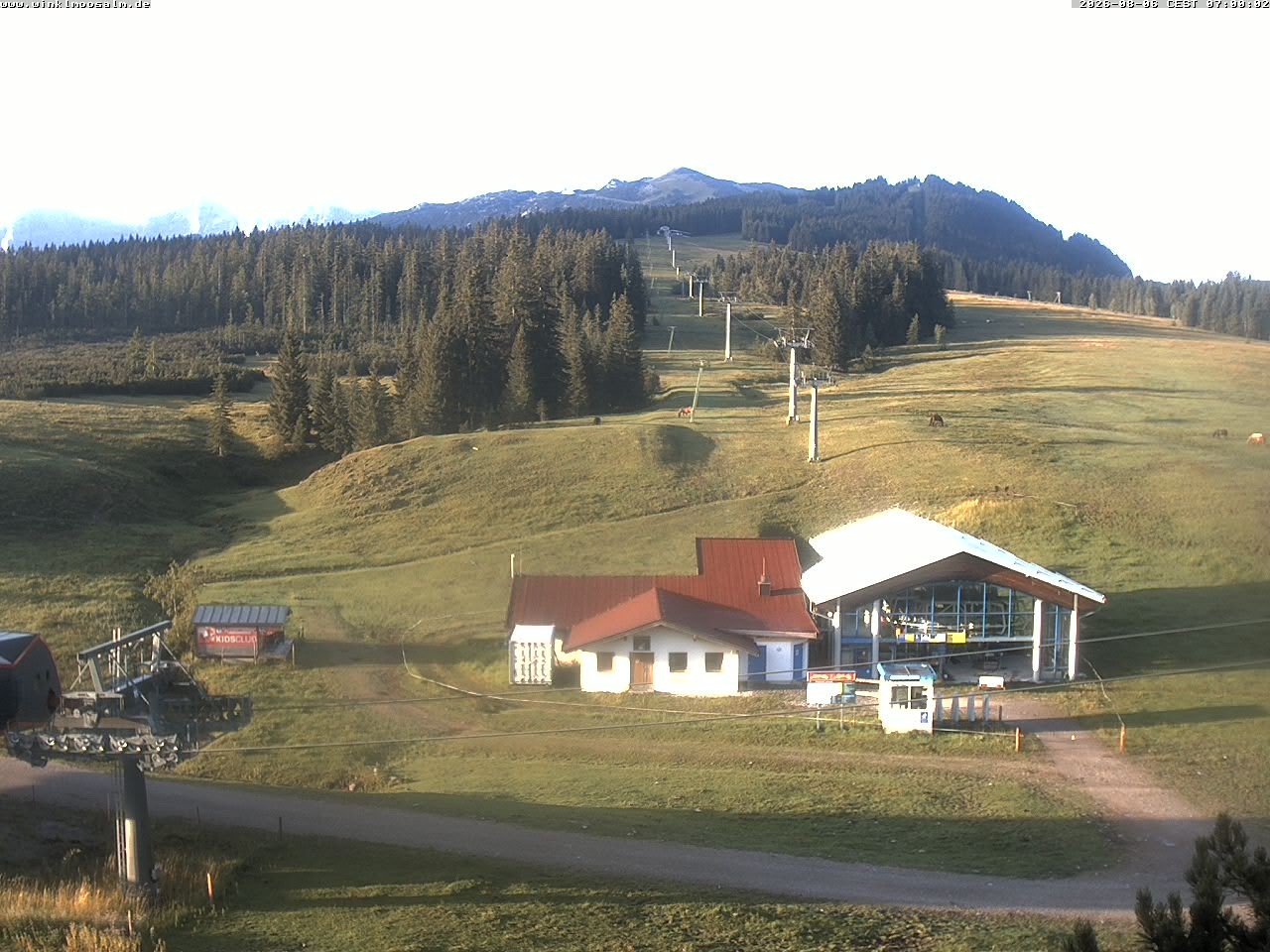 Archiv Foto Webcam Ausblick Winklmoosalm auf Rossalm-Lift