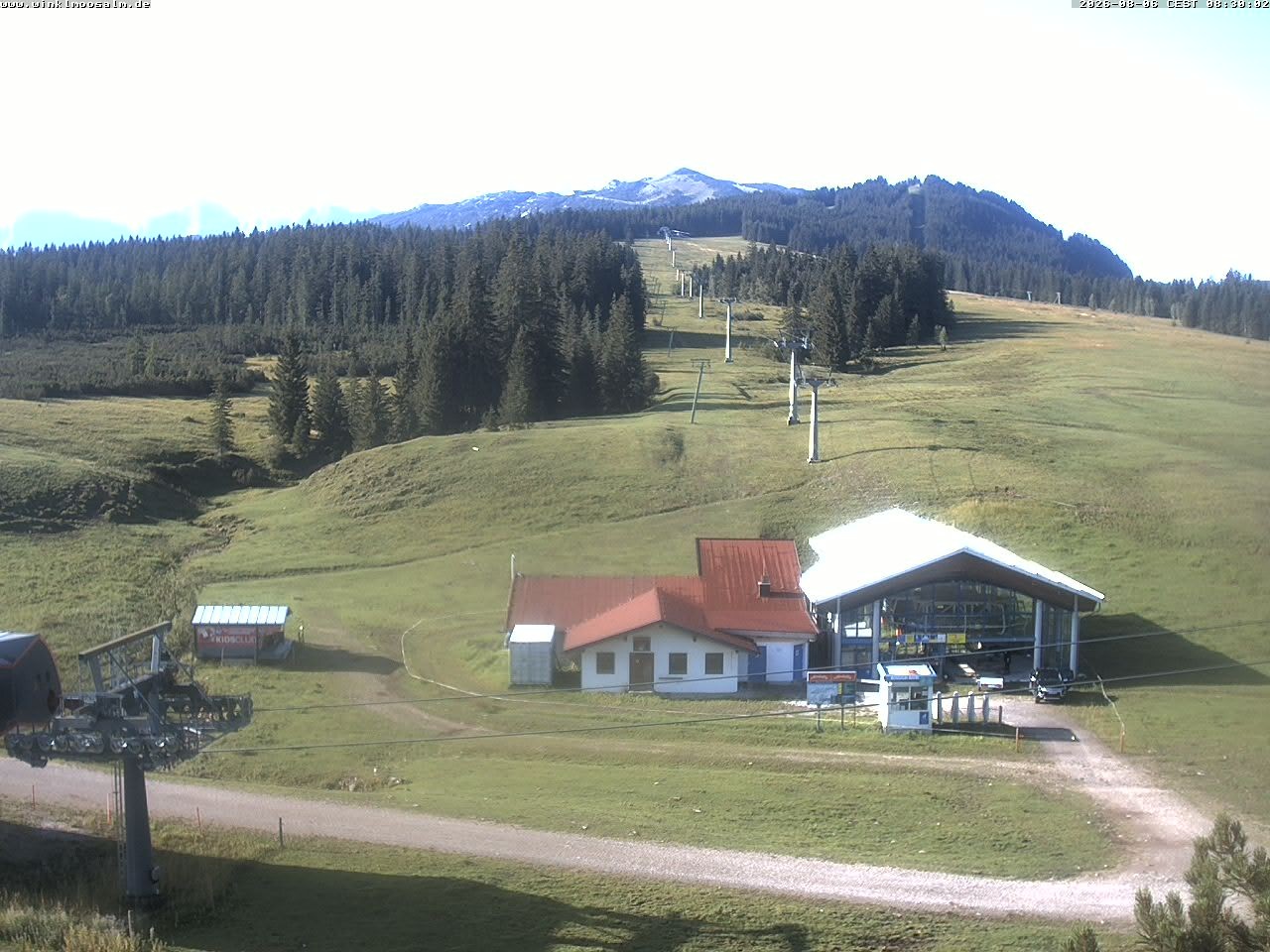 Archiv Foto Webcam Ausblick Winklmoosalm auf Rossalm-Lift