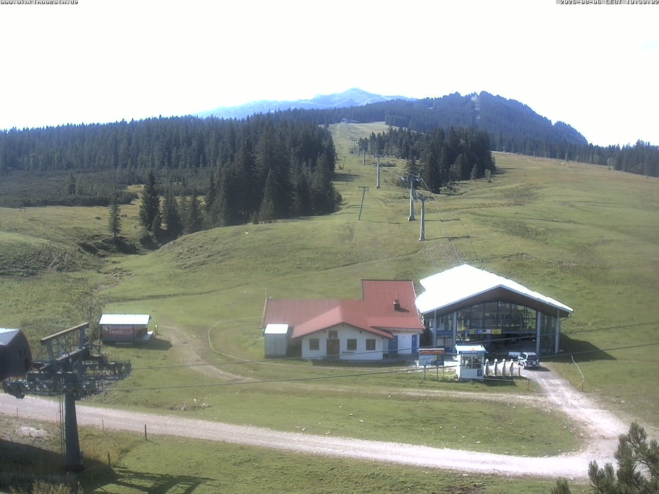 Archiv Foto Webcam Ausblick Winklmoosalm auf Rossalm-Lift