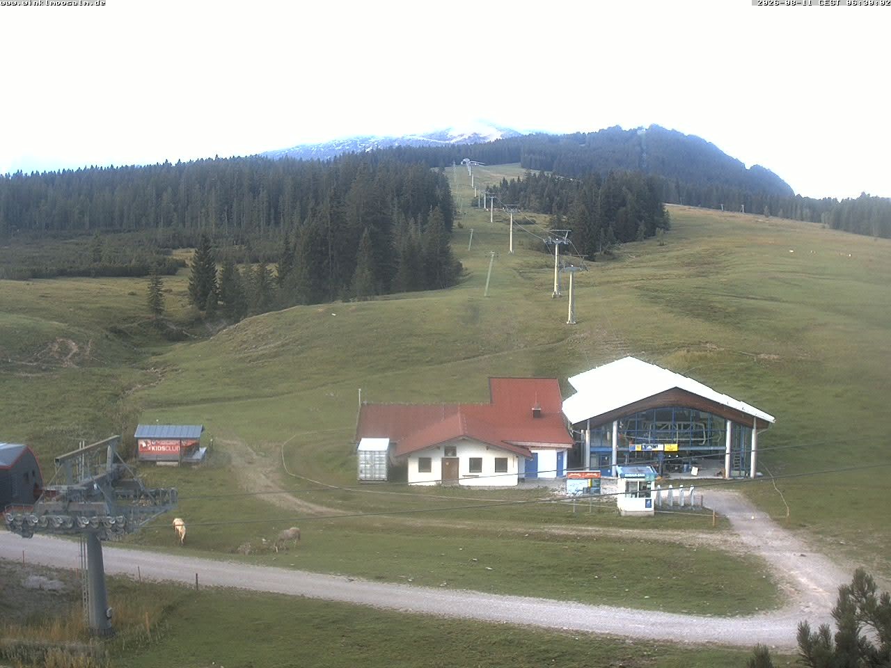 Archiv Foto Webcam Ausblick Winklmoosalm auf Rossalm-Lift