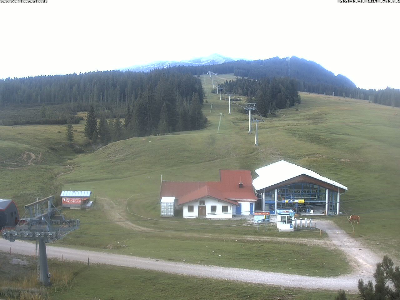 Archiv Foto Webcam Ausblick Winklmoosalm auf Rossalm-Lift