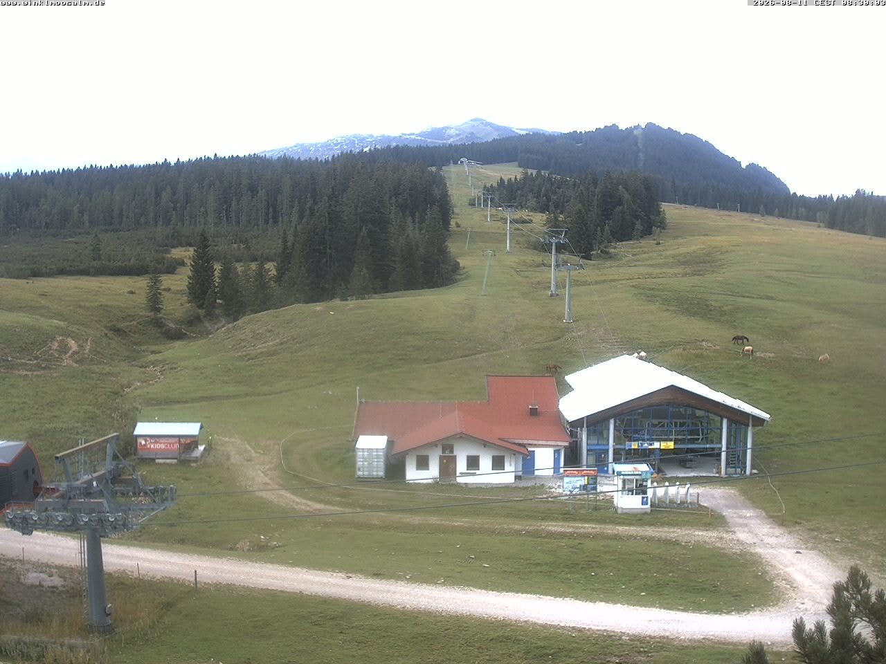 Archiv Foto Webcam Ausblick Winklmoosalm auf Rossalm-Lift
