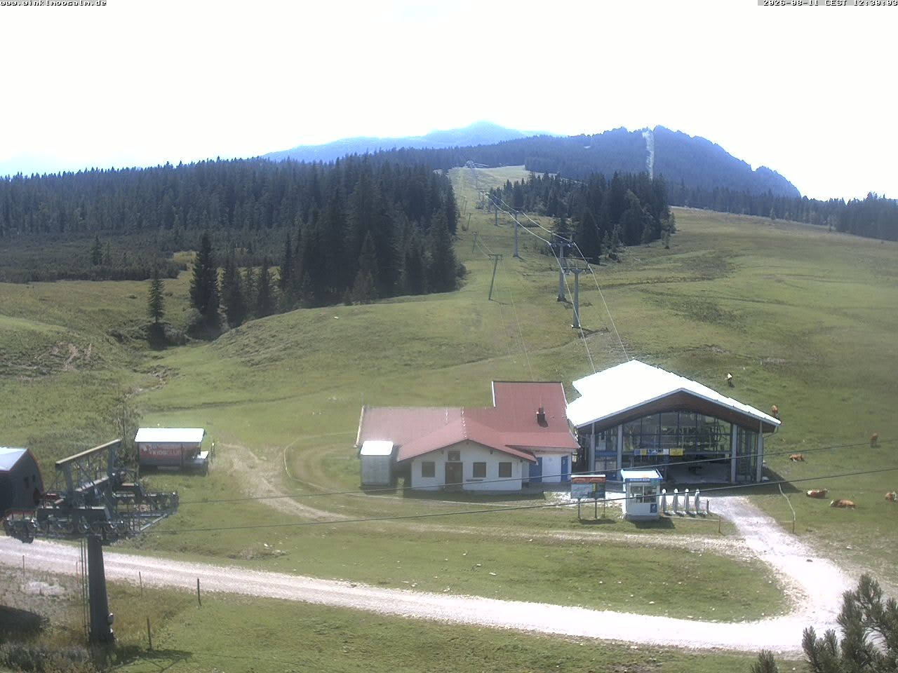 Archiv Foto Webcam Ausblick Winklmoosalm auf Rossalm-Lift