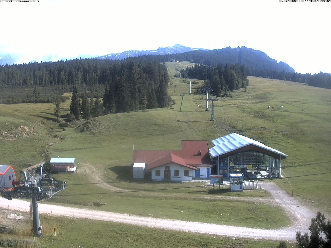 Archiv Foto Webcam Ausblick Winklmoosalm auf Rossalm-Lift
