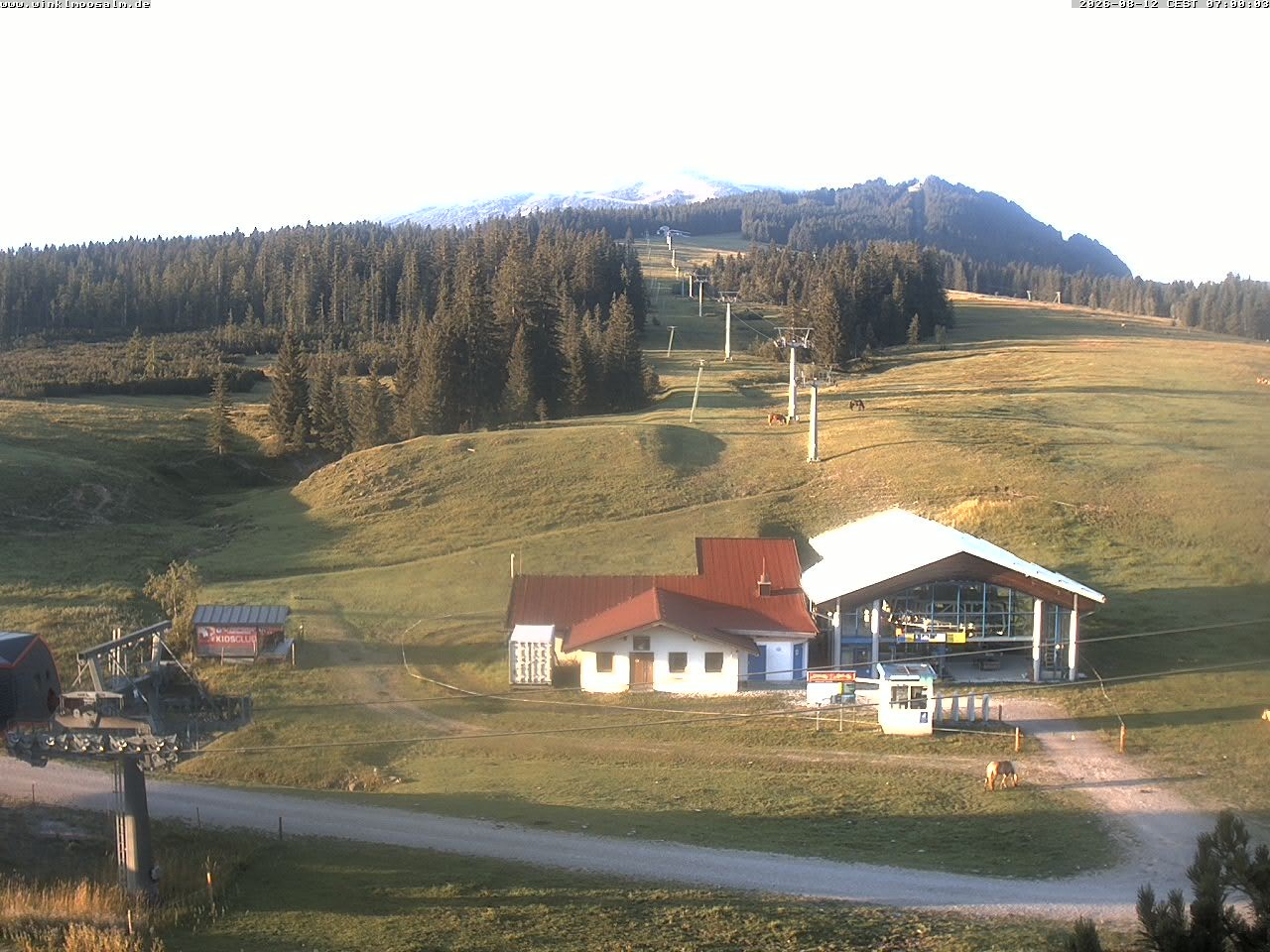 Archiv Foto Webcam Ausblick Winklmoosalm auf Rossalm-Lift