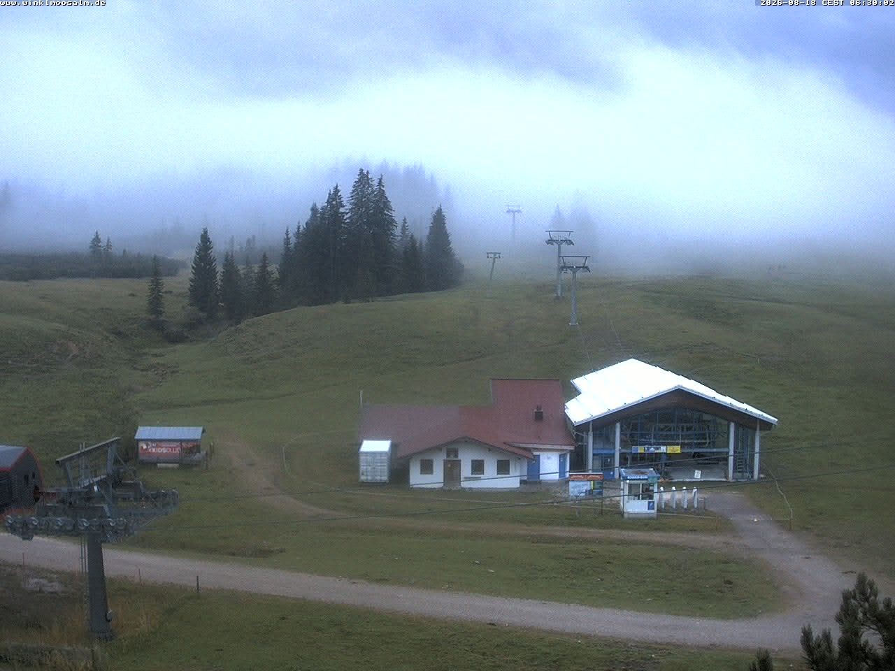 Archiv Foto Webcam Ausblick Winklmoosalm auf Rossalm-Lift