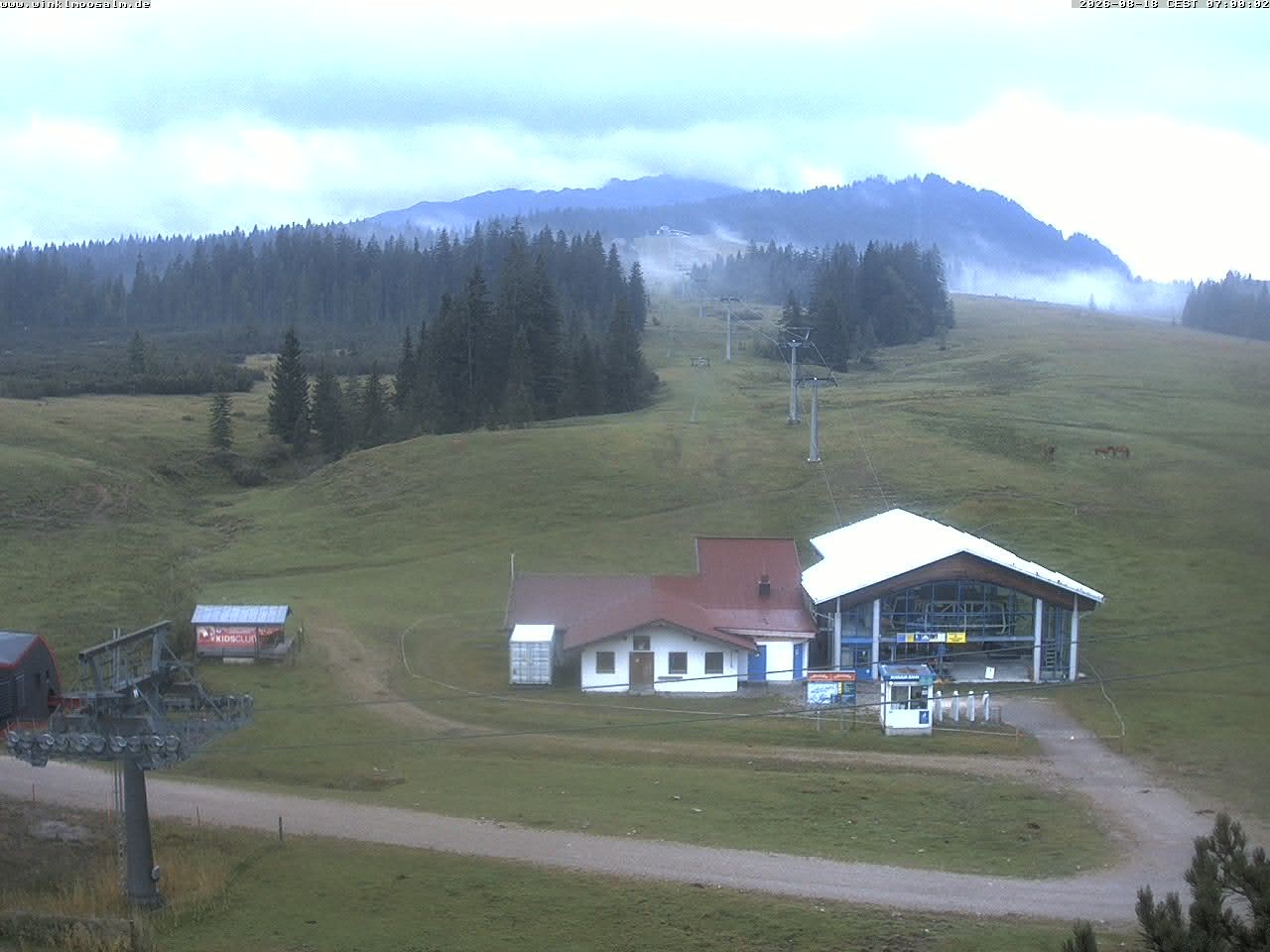 Archiv Foto Webcam Ausblick Winklmoosalm auf Rossalm-Lift