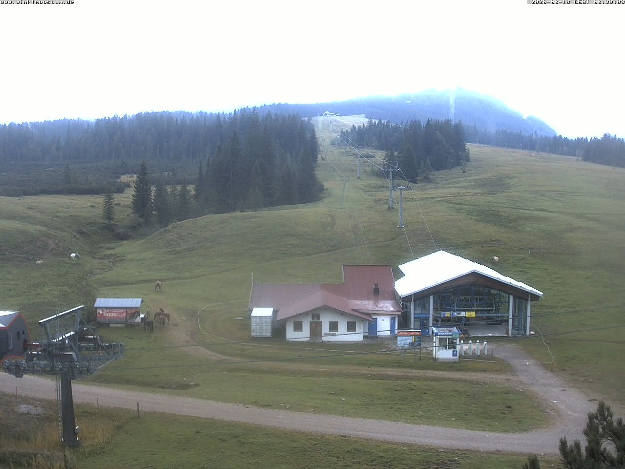 Archiv Foto Webcam Ausblick Winklmoosalm auf Rossalm-Lift
