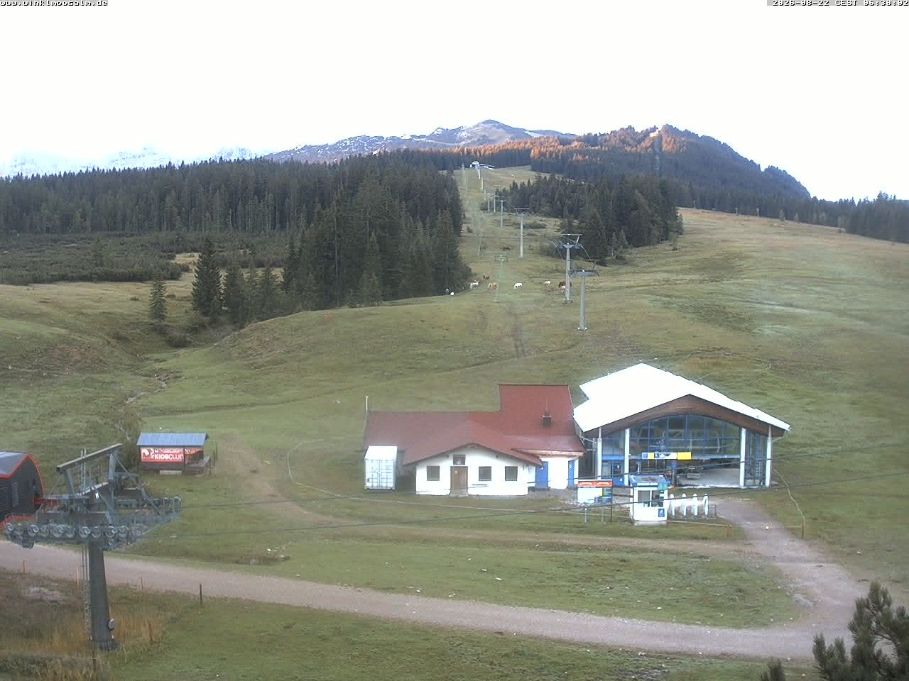 Archiv Foto Webcam Ausblick Winklmoosalm auf Rossalm-Lift