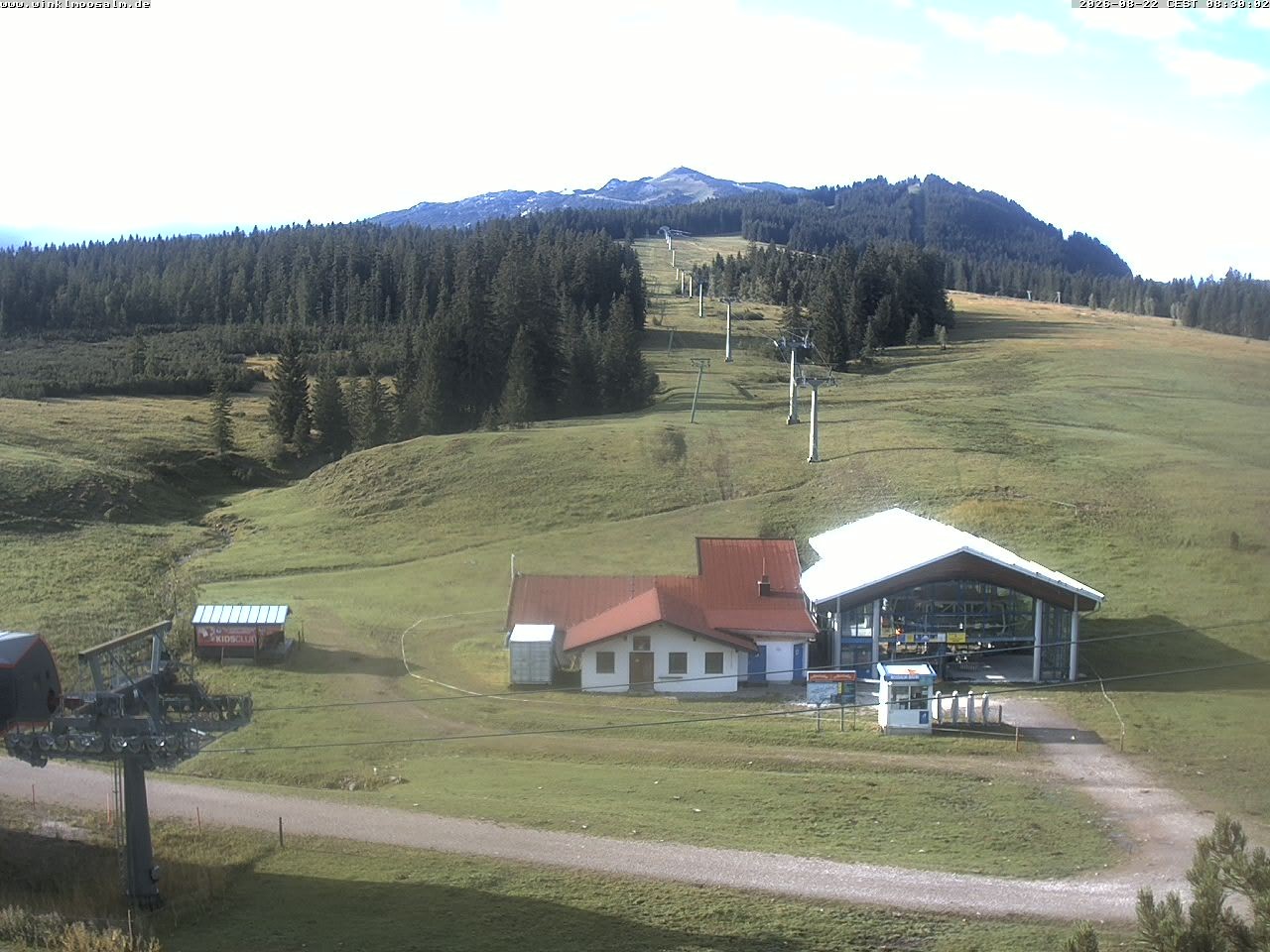 Archiv Foto Webcam Ausblick Winklmoosalm auf Rossalm-Lift