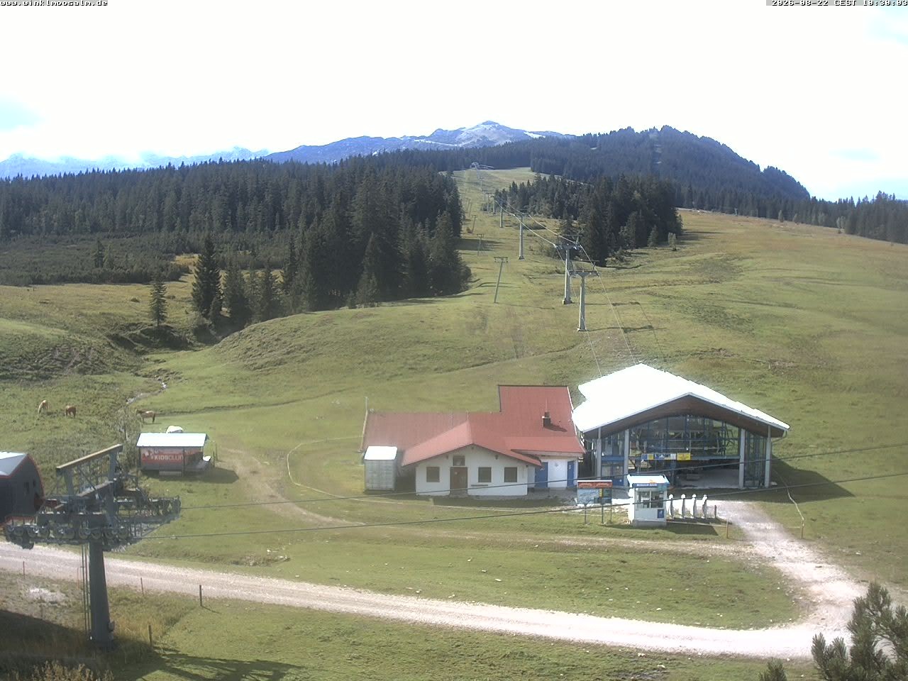 Archiv Foto Webcam Ausblick Winklmoosalm auf Rossalm-Lift