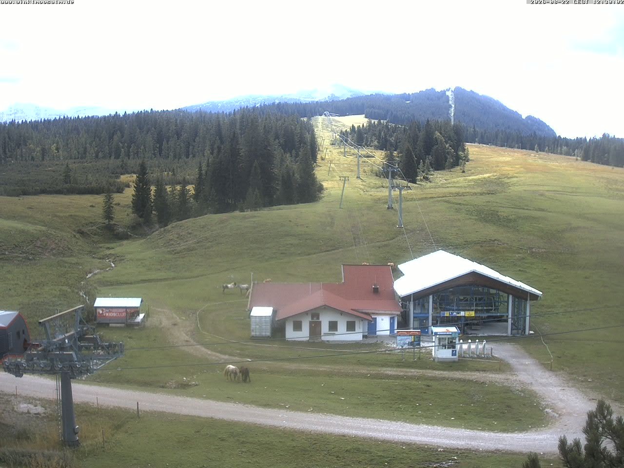Archiv Foto Webcam Ausblick Winklmoosalm auf Rossalm-Lift