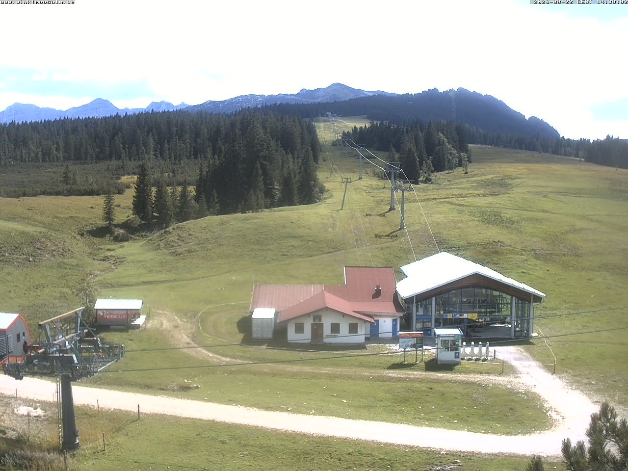 Archiv Foto Webcam Ausblick Winklmoosalm auf Rossalm-Lift