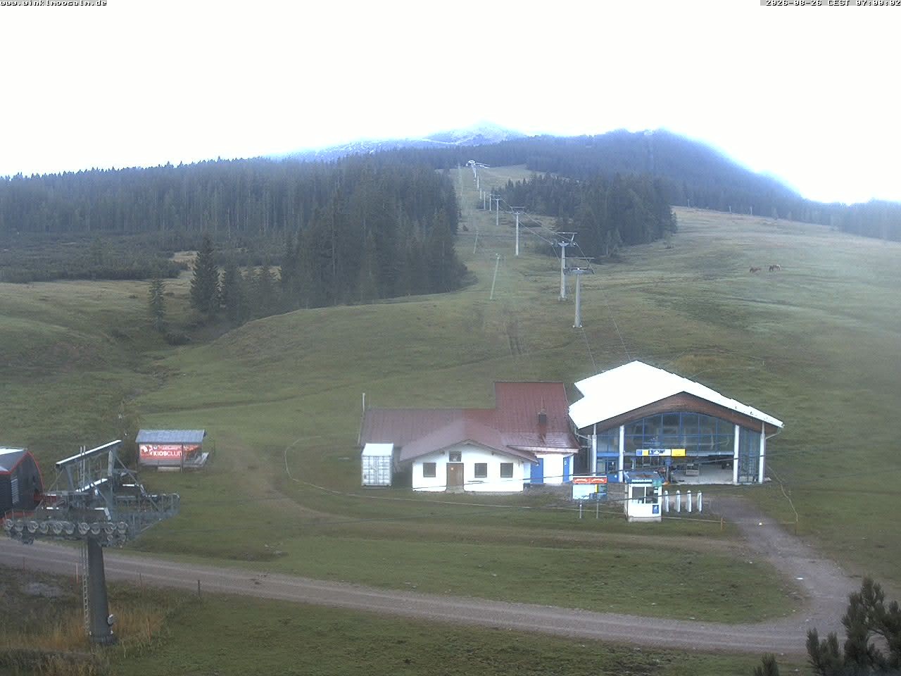 Archiv Foto Webcam Ausblick Winklmoosalm auf Rossalm-Lift