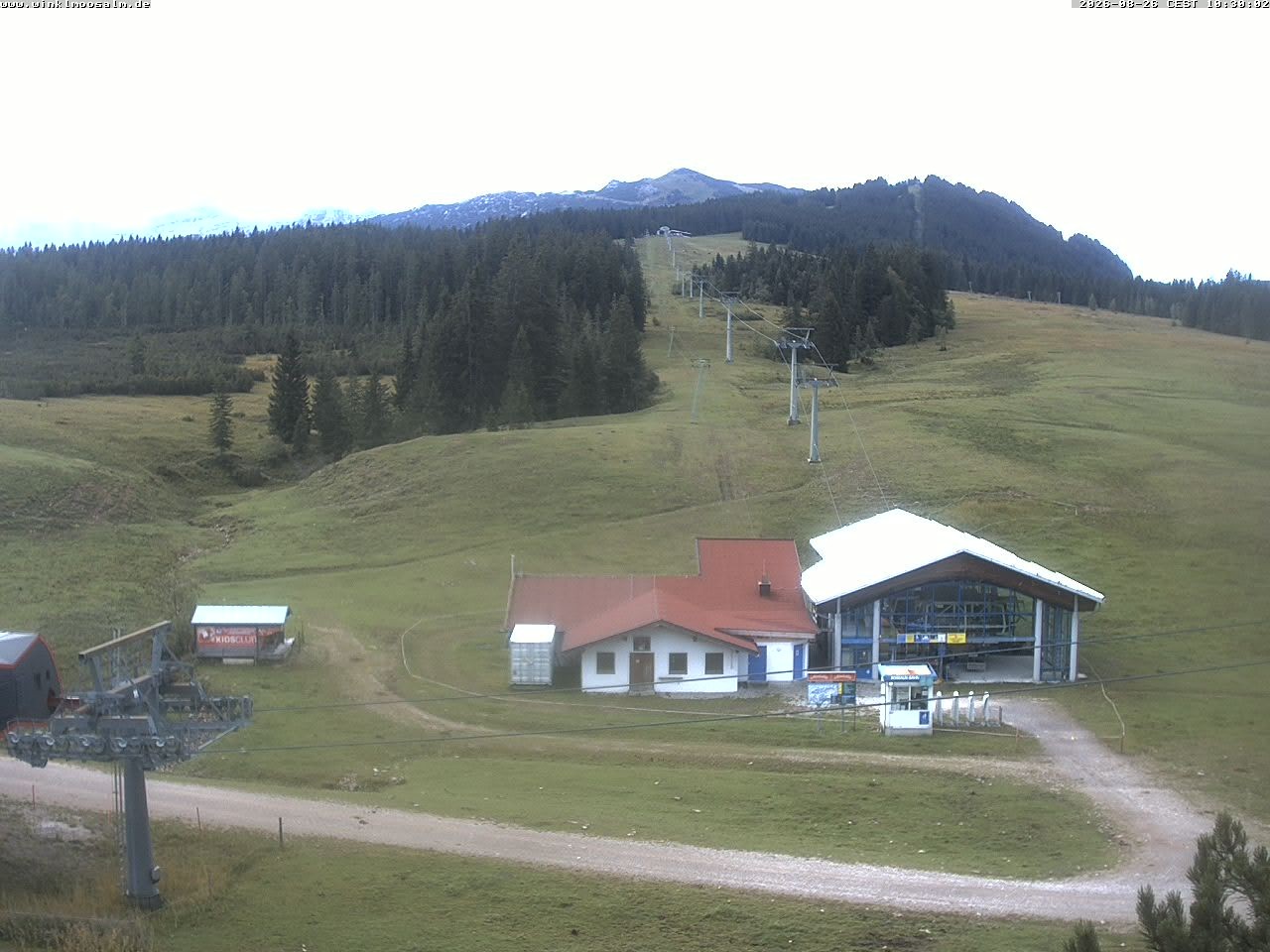 Archiv Foto Webcam Ausblick Winklmoosalm auf Rossalm-Lift