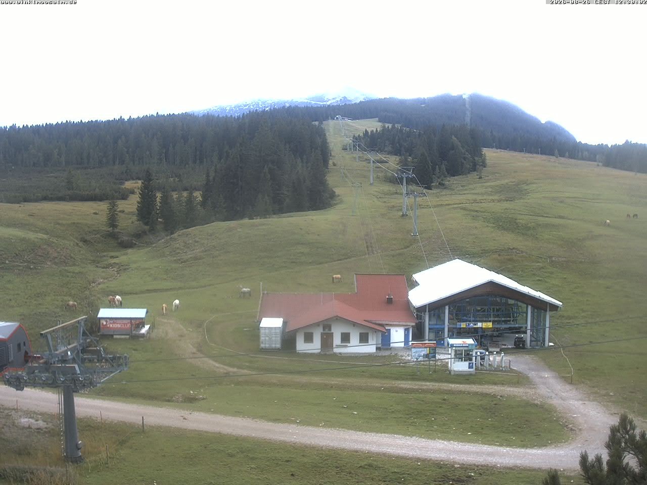 Archiv Foto Webcam Ausblick Winklmoosalm auf Rossalm-Lift