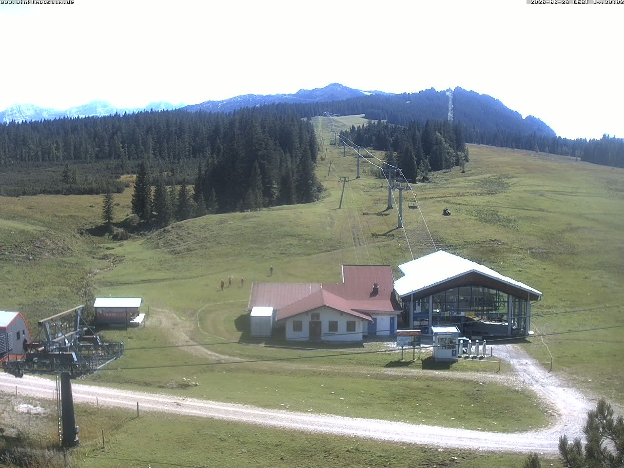 Archiv Foto Webcam Ausblick Winklmoosalm auf Rossalm-Lift