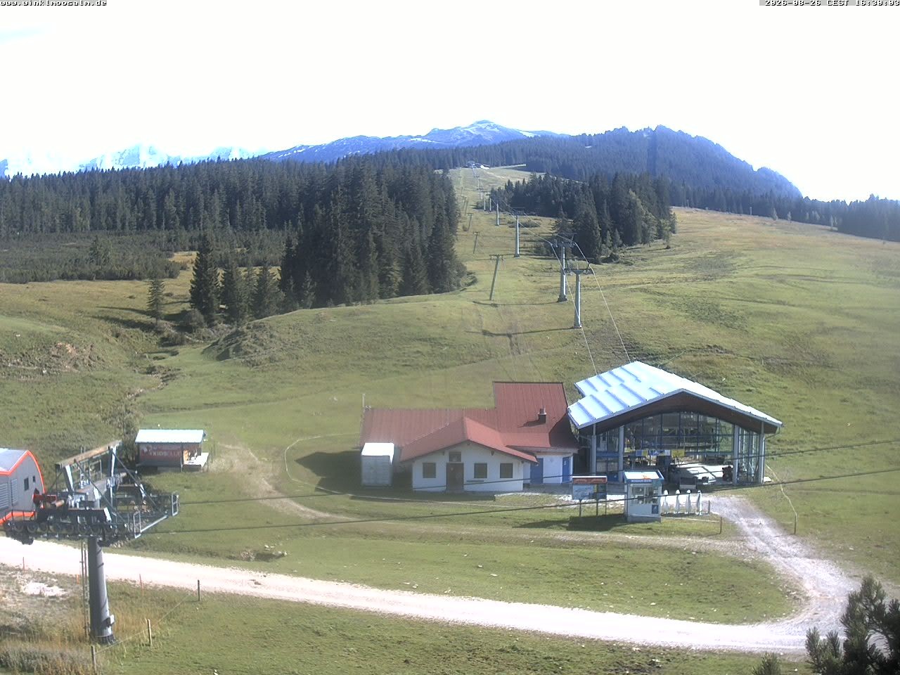 Archiv Foto Webcam Ausblick Winklmoosalm auf Rossalm-Lift