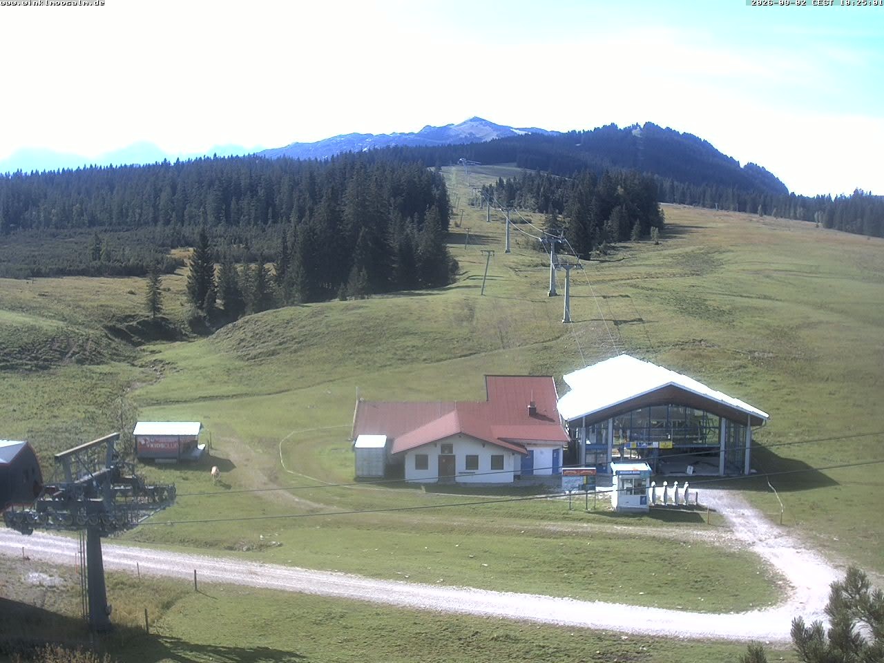 Archiv Foto Webcam Ausblick Winklmoosalm auf Rossalm-Lift