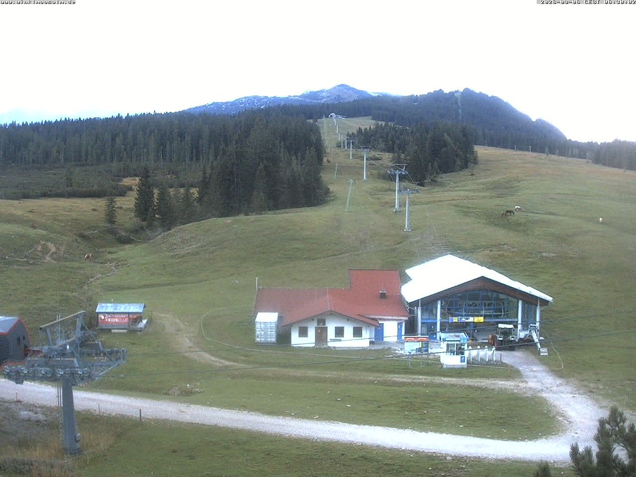 Archiv Foto Webcam Ausblick Winklmoosalm auf Rossalm-Lift